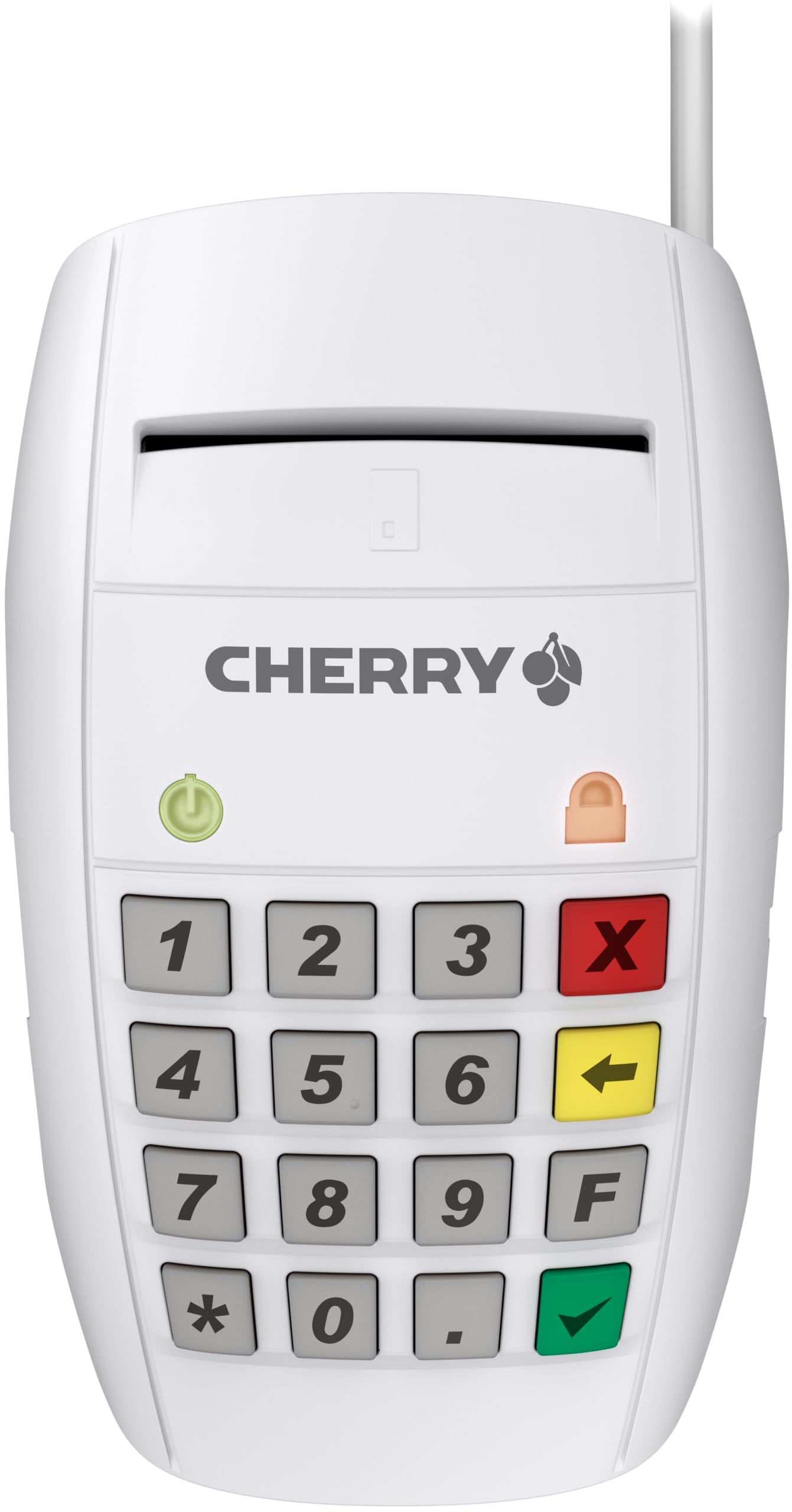 cherry-st-2100-chipkartenleser-wei-egk-kvk-pin-pad image 2