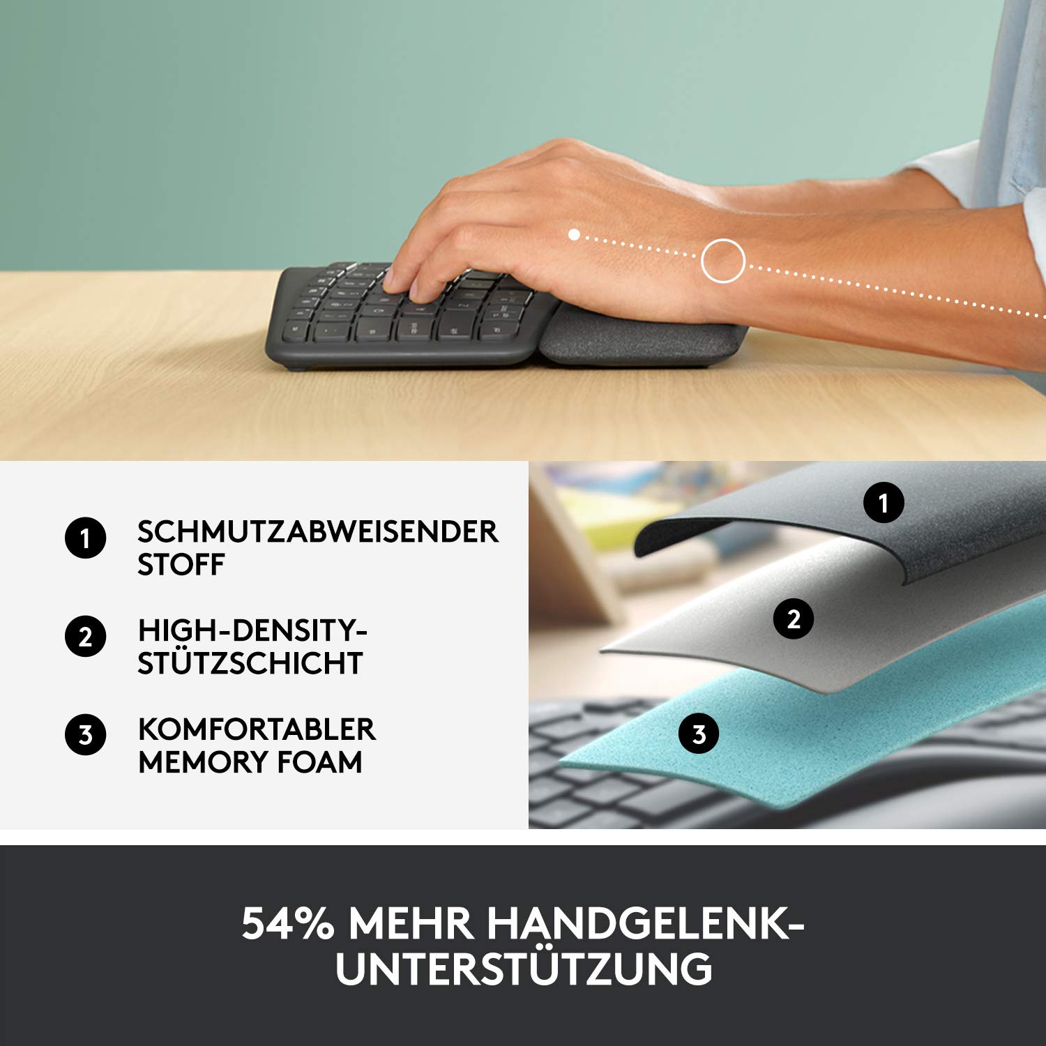 logitech-ergo-k860-for-business-tastatur-kabellos-grau-geteilt image 5
