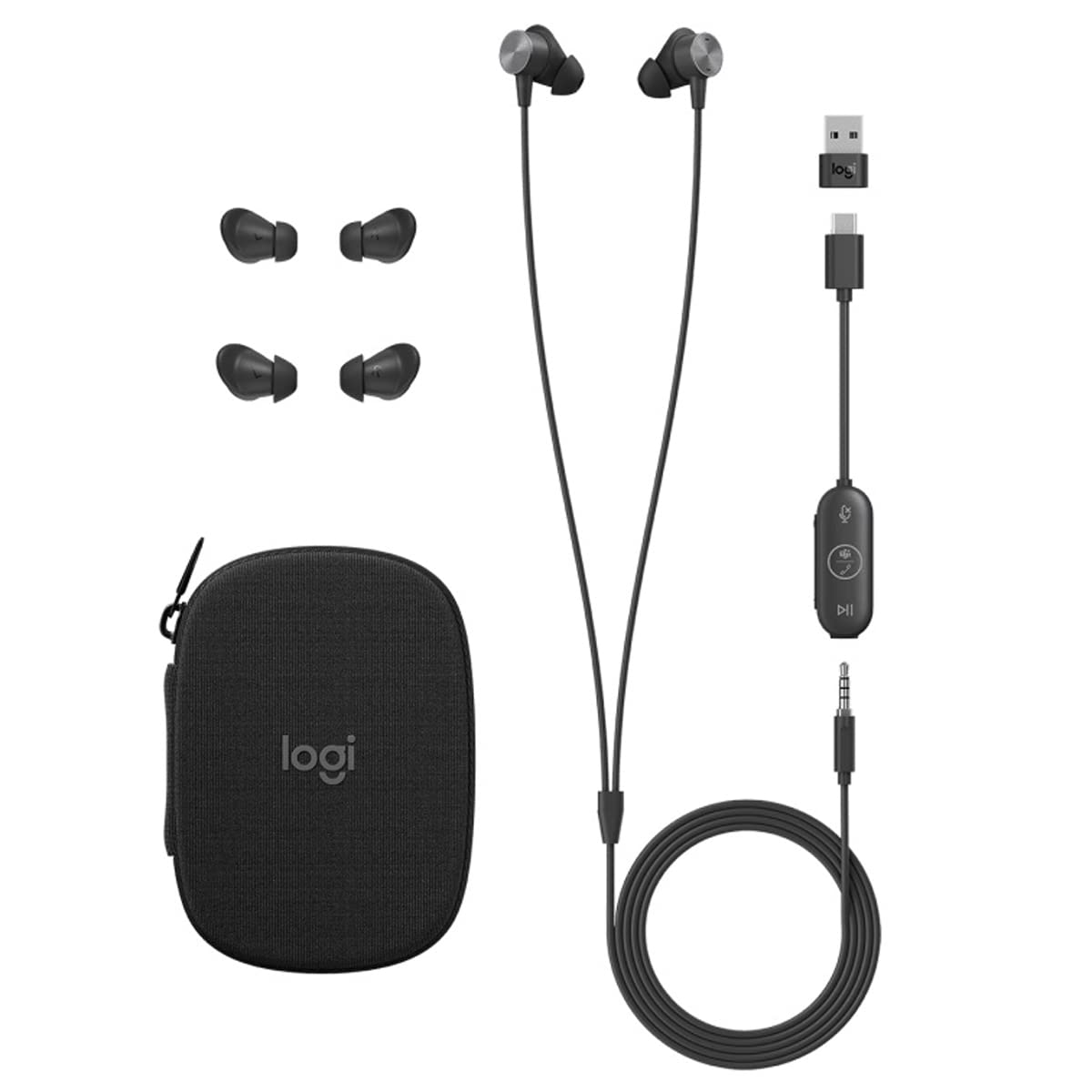 logitech-zone-wired-earbuds-teams-graphit-ohrh-rer image 6