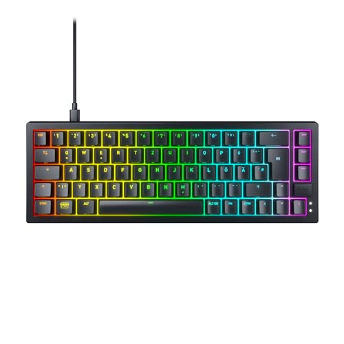 cherry-xtrfy-k5v2-compact-gaming-tastatur-qwertz-mx-red-schwarz image 8