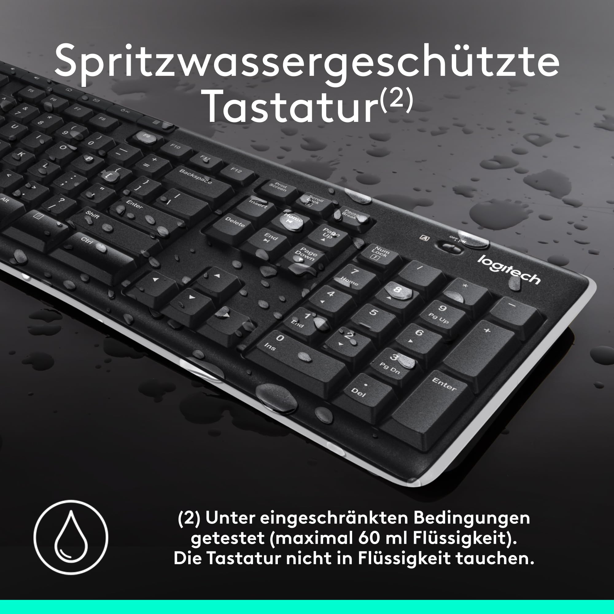 logitech-k270-kabellose-tastatur-qwertz-mit-nummernblock image 6