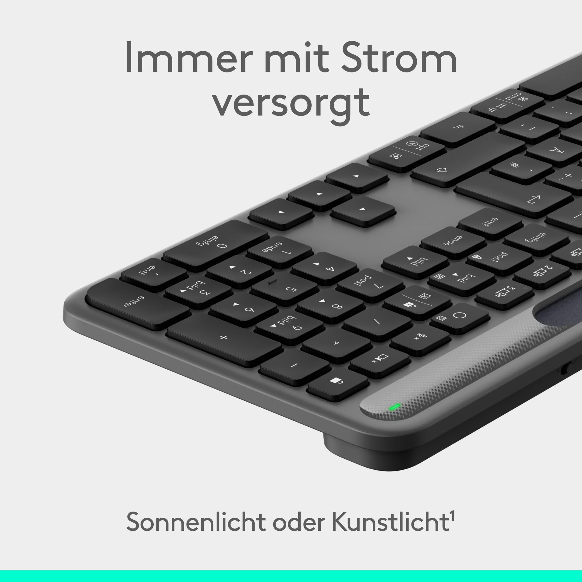 logitech-signature-slim-solar-tastatur-kabellos-graphit-qwertz image 2