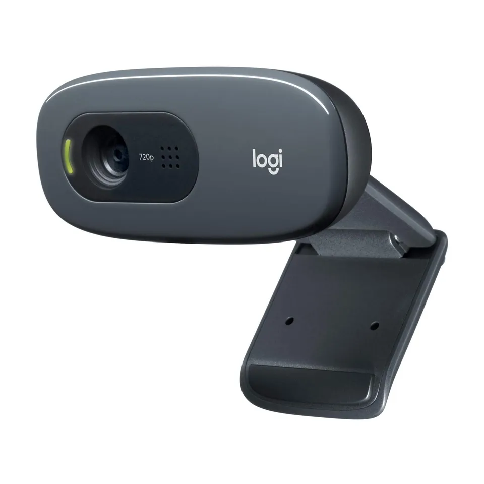 logitech-c270-hd-webcam-720p-schwarz-mit-mikrofon image 1