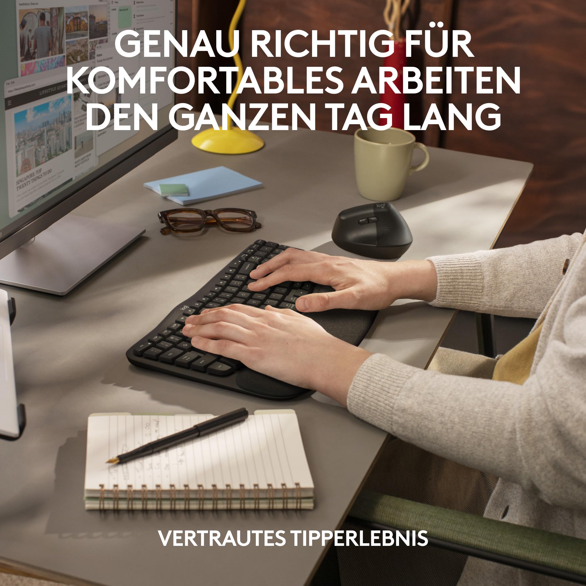 logitech-wave-keys-business-ergonomische-tastatur-grafit image 4