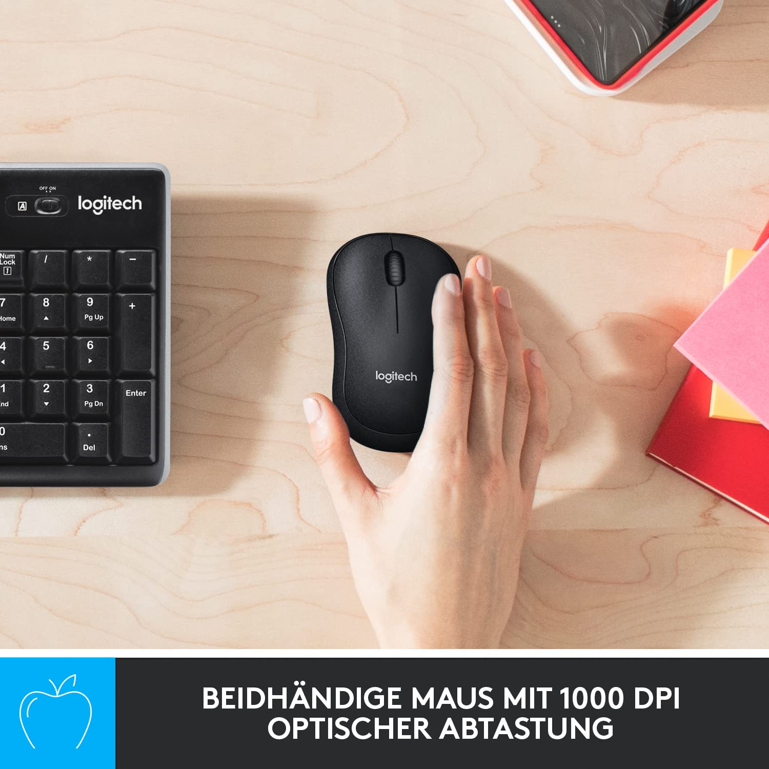 logitech-mk270-tastatur-maus-set-kabellos-qwertz-schwarz image 3