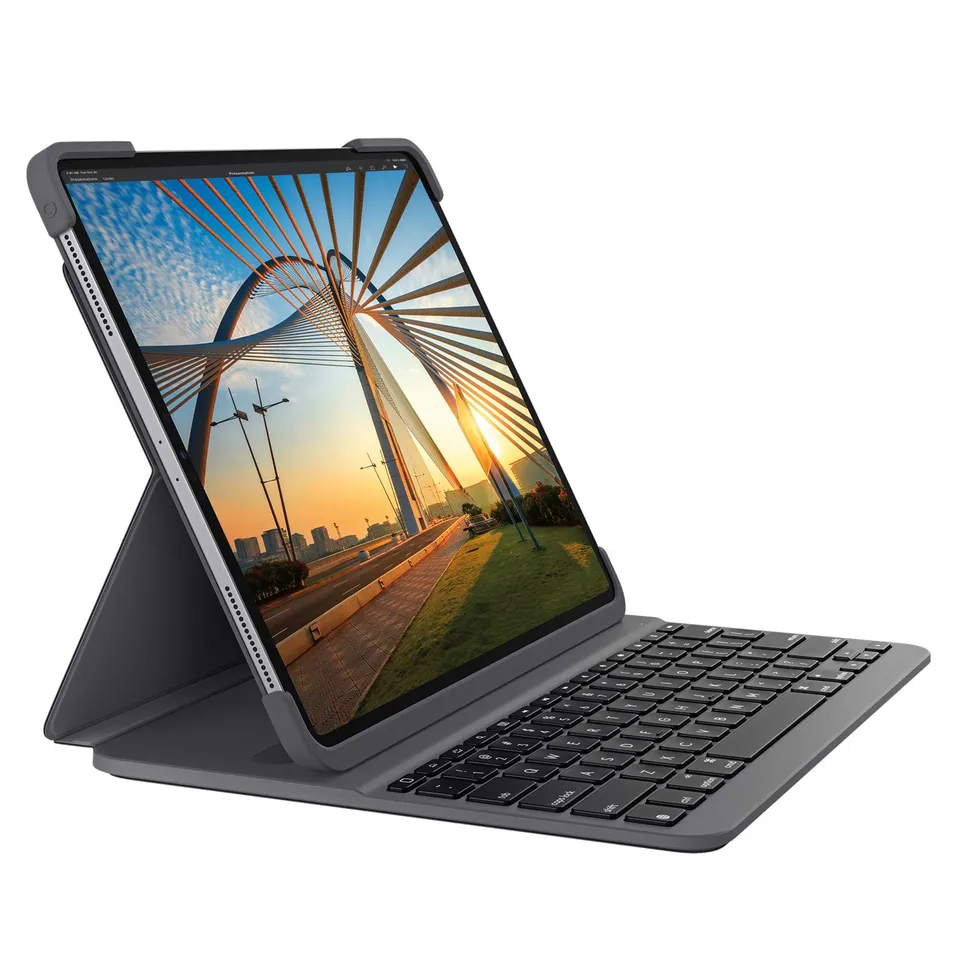 logitech-slim-folio-pro-tastatur-case-ipad-pro-11-graphite image 1