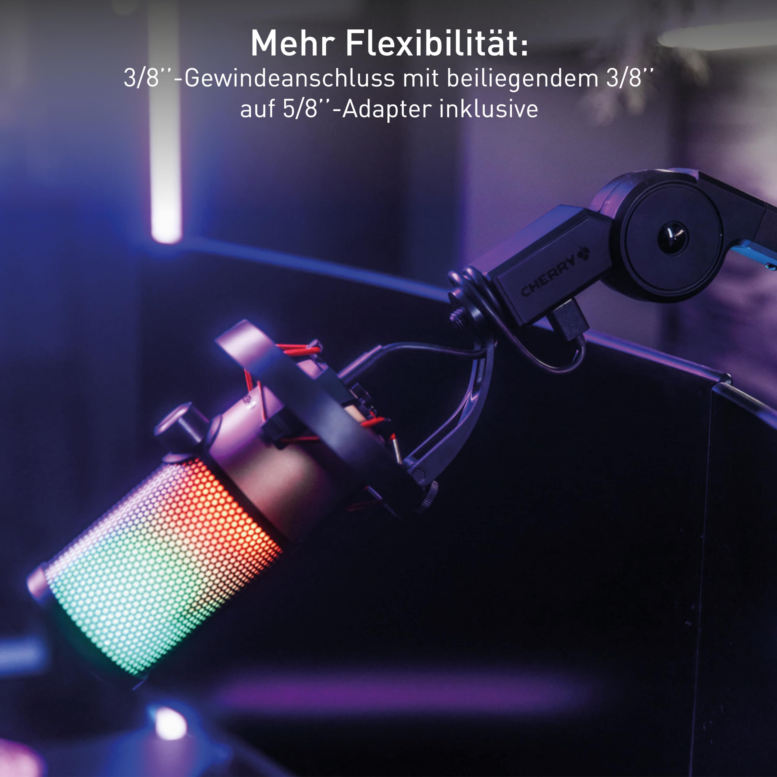 cherry-ma-6-0-uni-usb-mikrofonarm-schwarz-mit-hub image 6