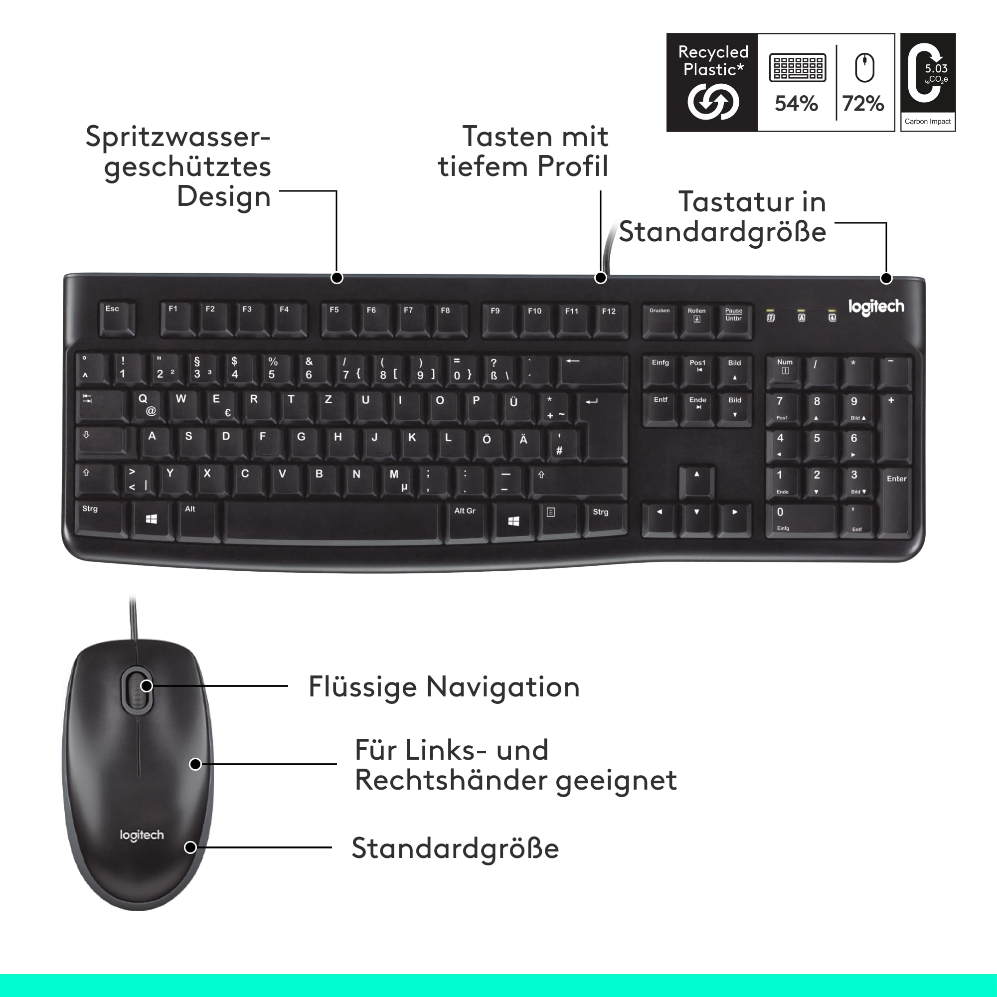 logitech-mk120-tastatur-maus-set-usb-kabel-qwertz-schwarz image 7