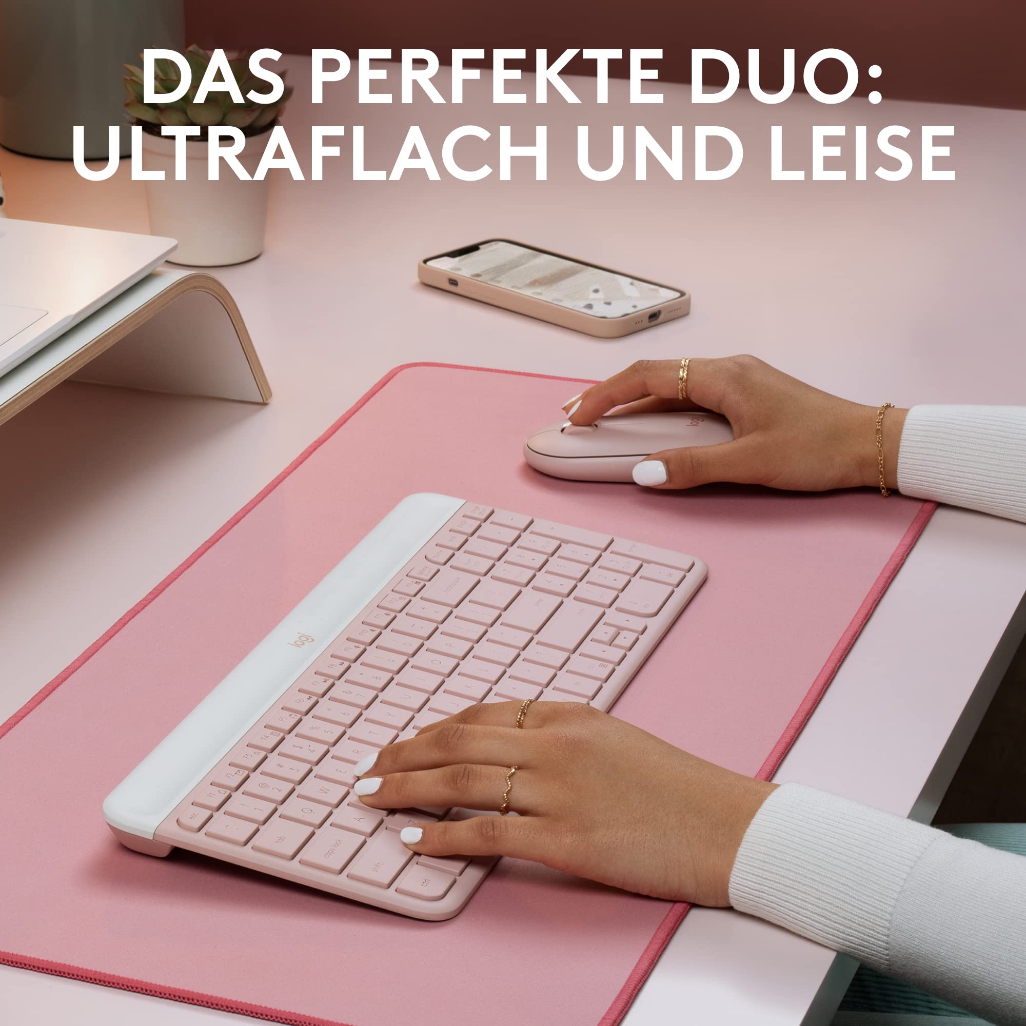 logitech-mk470-slim-tastatur-maus-set-rosa-qwertz-leise image 3