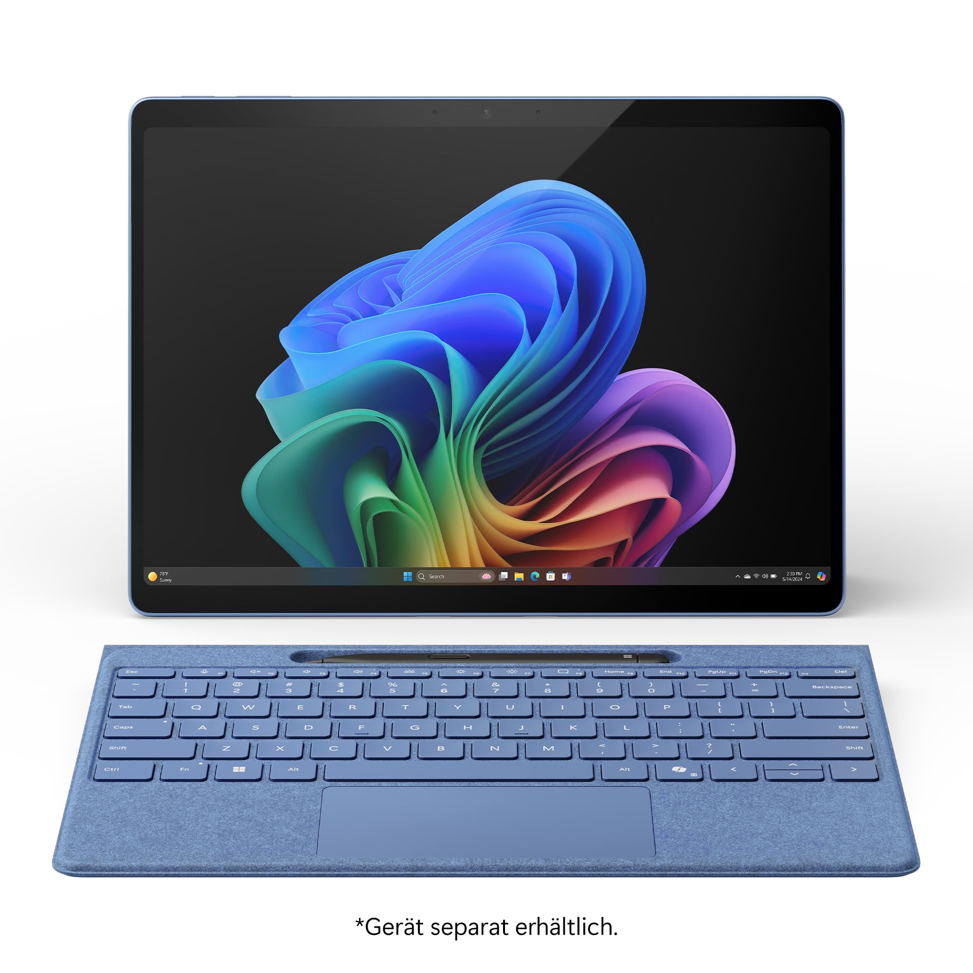 microsoft-surface-pro-flex-keyboard-slim-pen-saphirblau image 2