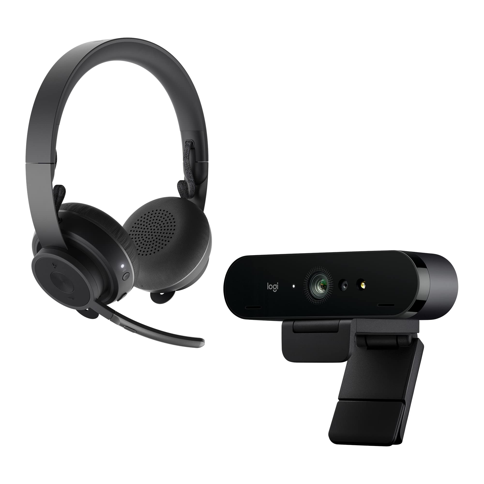 logitech-litra-glow-led-licht-brio-4k-webcam-set image 1