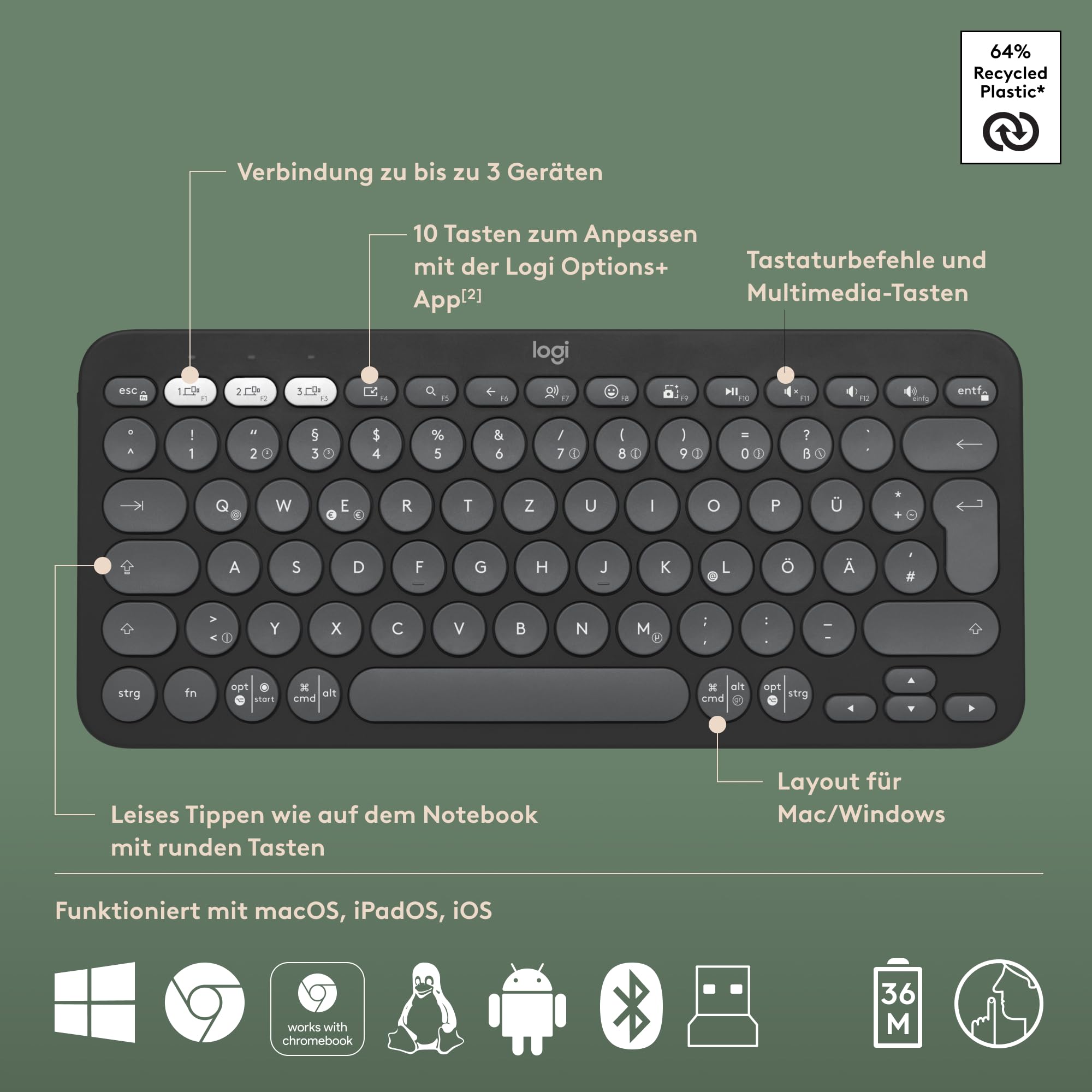 logitech-pebble-2-combo-mac-tastatur-maus-grafit image 6