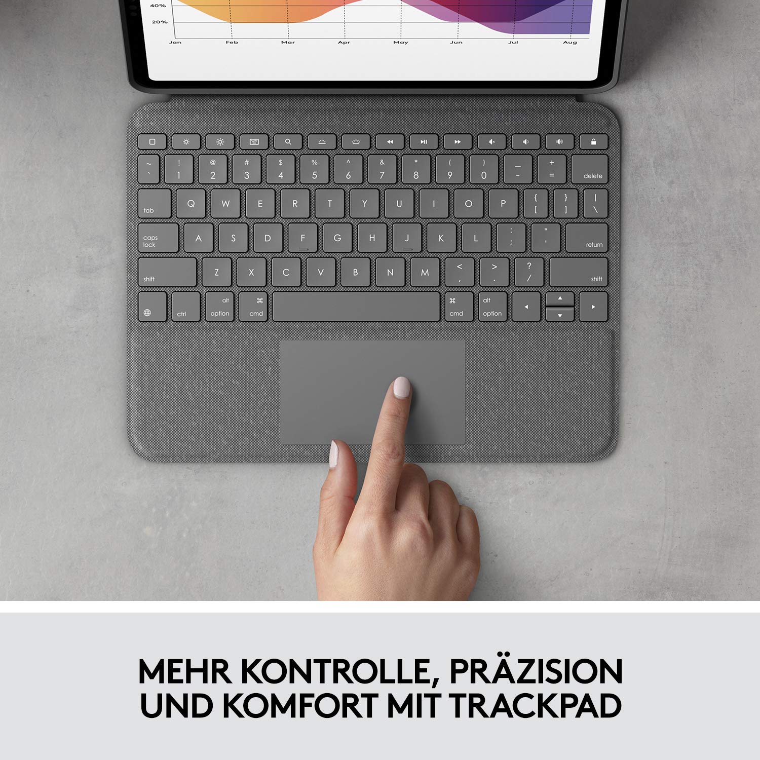 logitech-folio-touch-ipad-tastatur-case-air-11-grau image 2