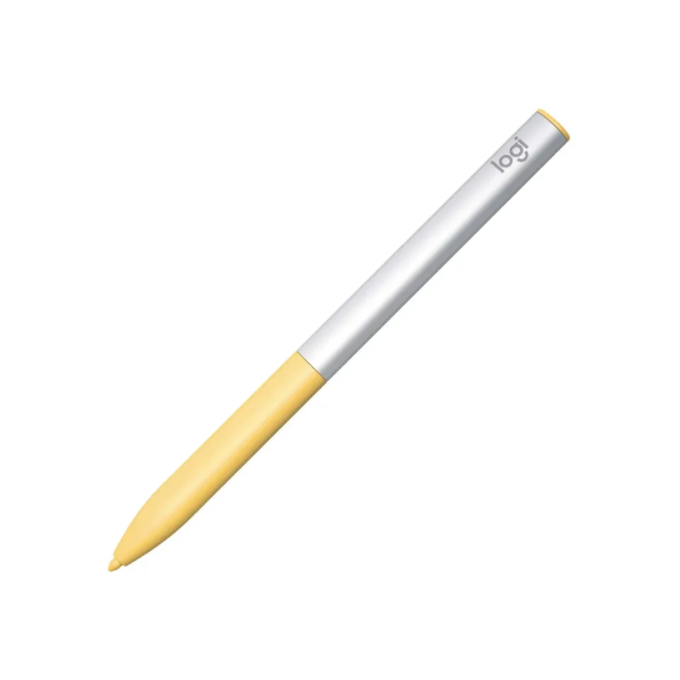 logitech-pen-usi-stift-chromebook-silber-gelb-4096-stufen image 1