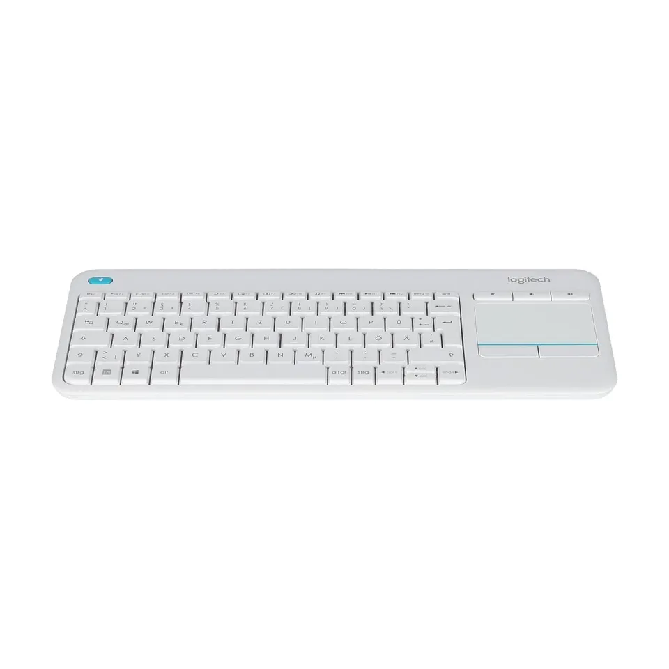 logitech-k400-plus-funk-tastatur-touchpad-wei-qwertz image 1