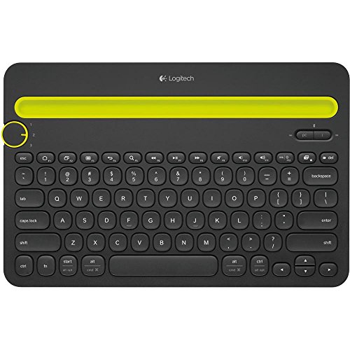 logitech-k480-kabellose-bluetooth-tastatur-schwarz-mit-halterung image 3