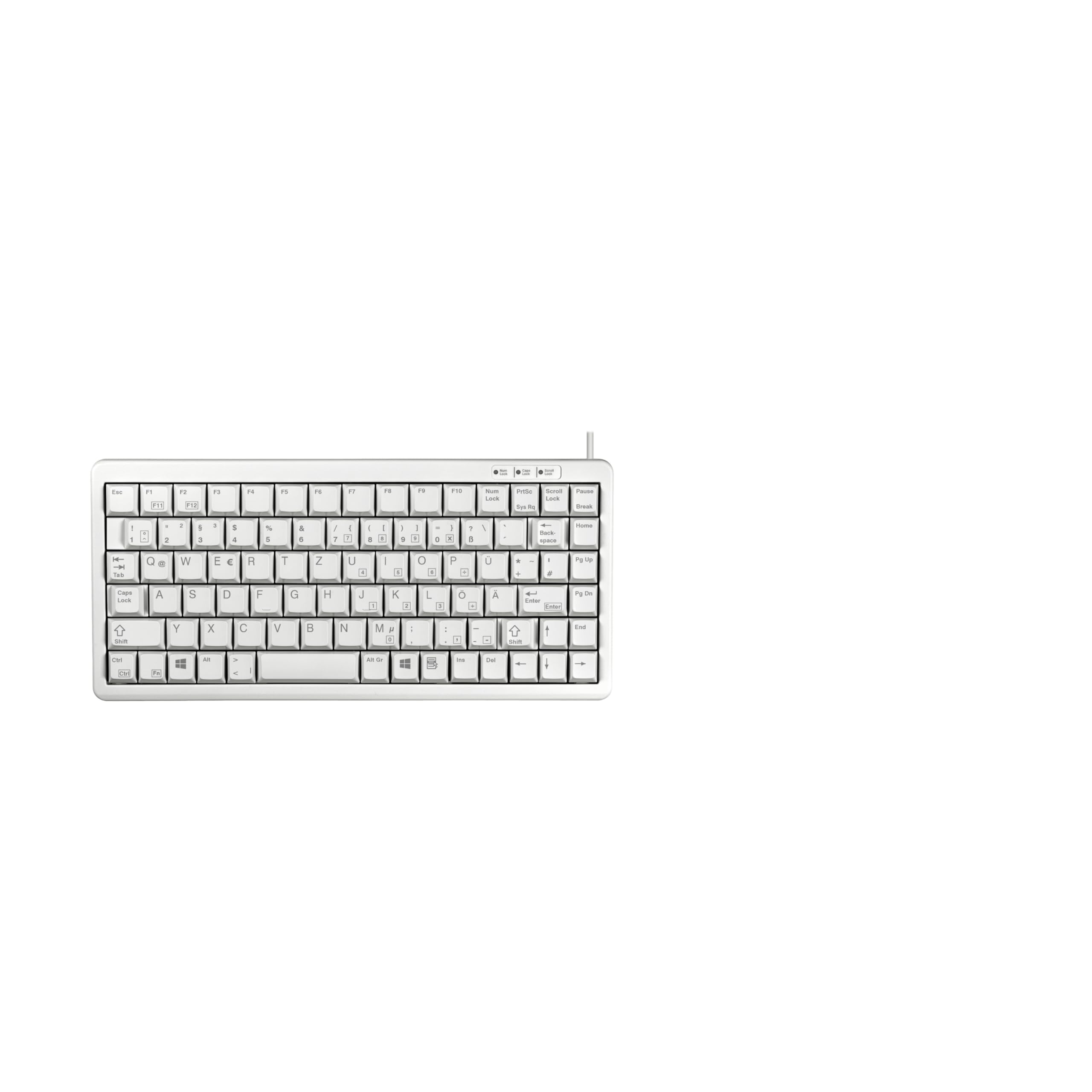 cherry-g84-4100-tastatur-schwarz-kompakt-ml-qwertz image 7