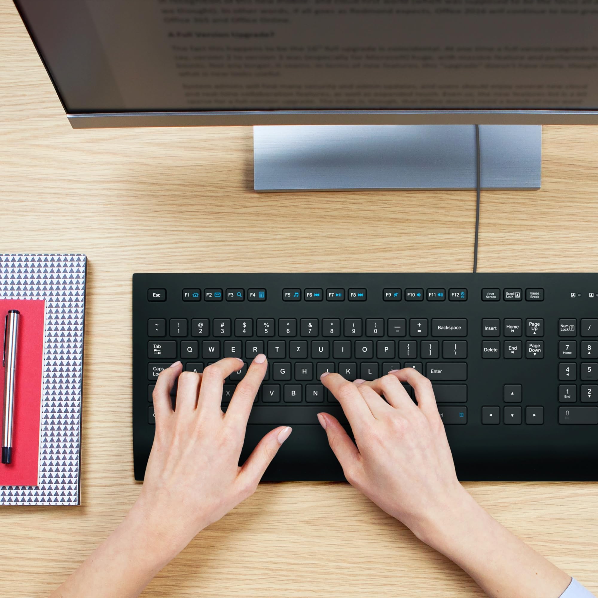 logitech-k280e-pro-kabelgebundene-tastatur-qwertz-schwarz-b-ro image 3