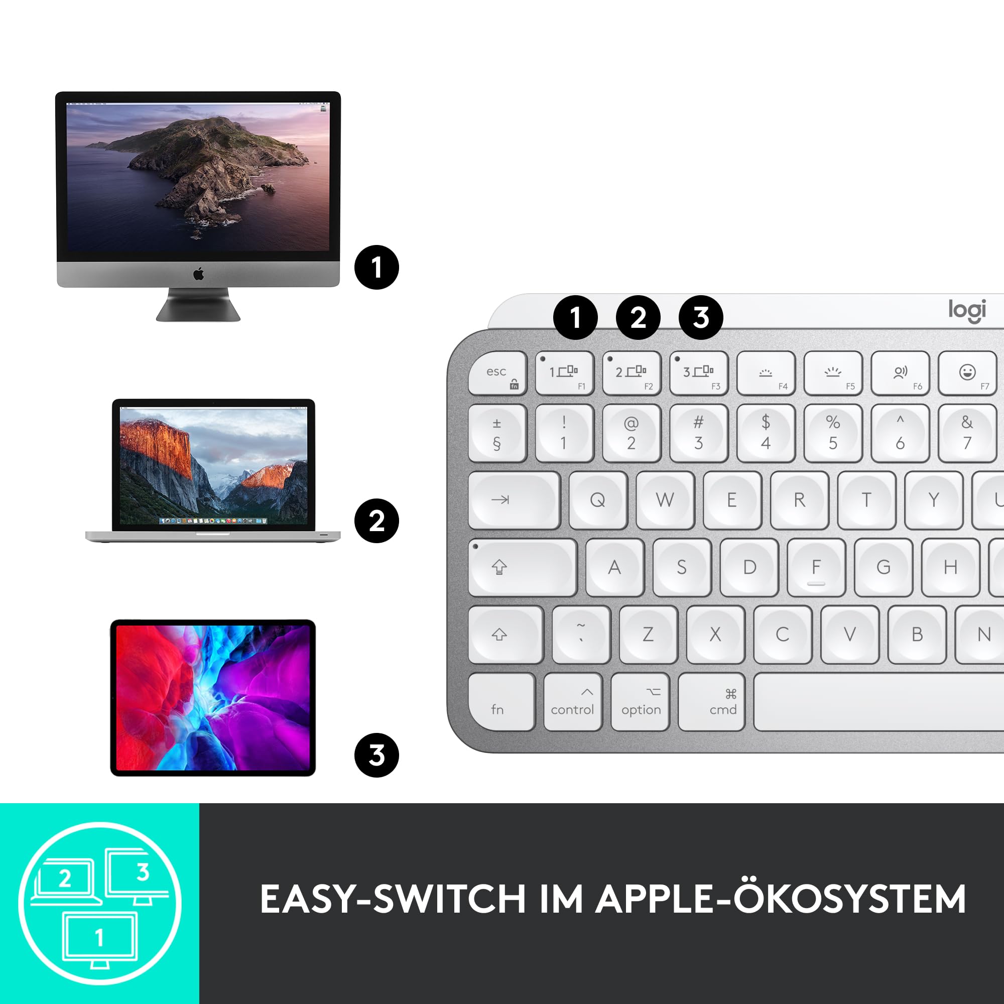 logitech-mx-keys-mini-for-mac-tastatur-pale-grey-qwertz-beleuchtet image 8