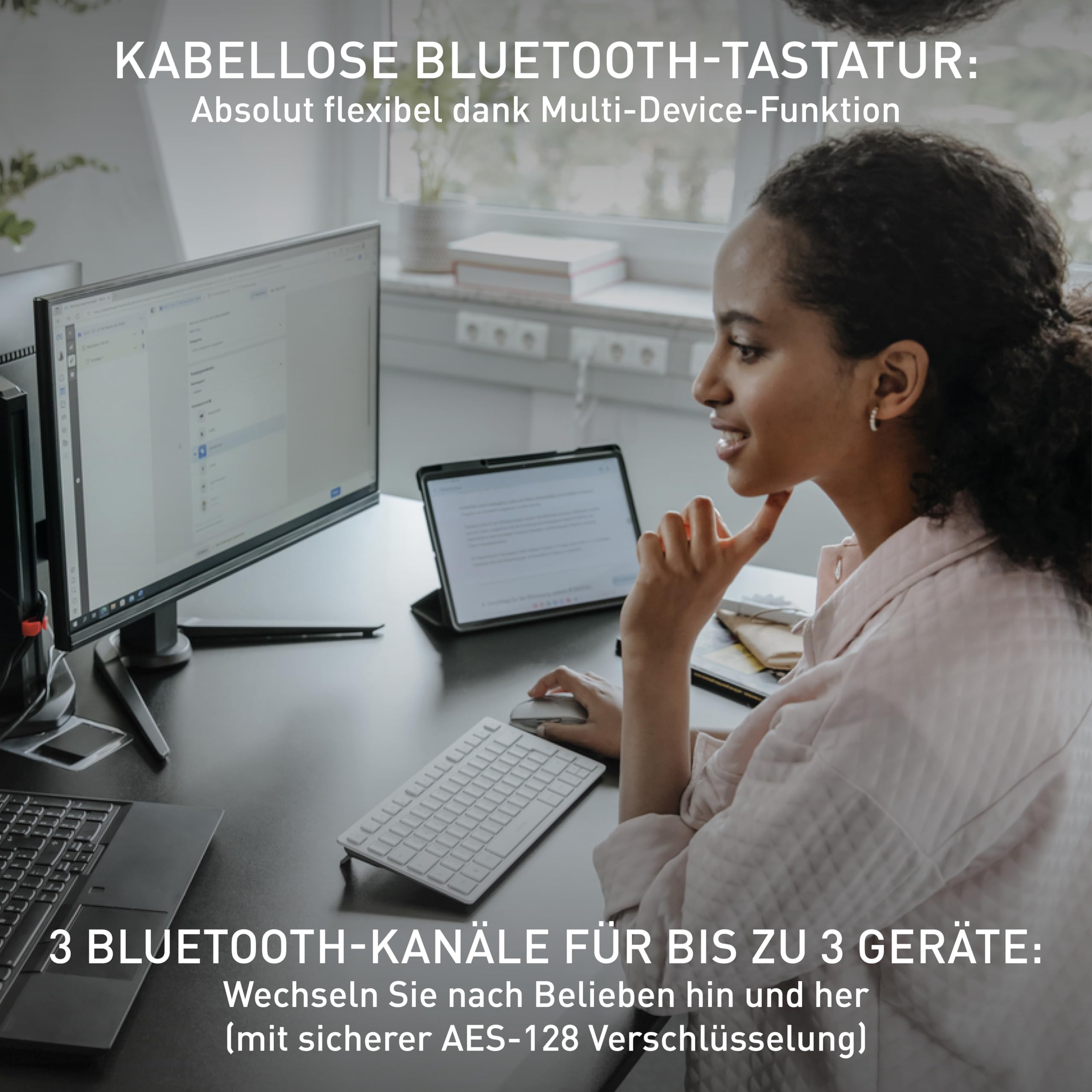 cherry-kw-7100-mini-bt-tastatur-qwertz-agave-green-bluetooth image 2