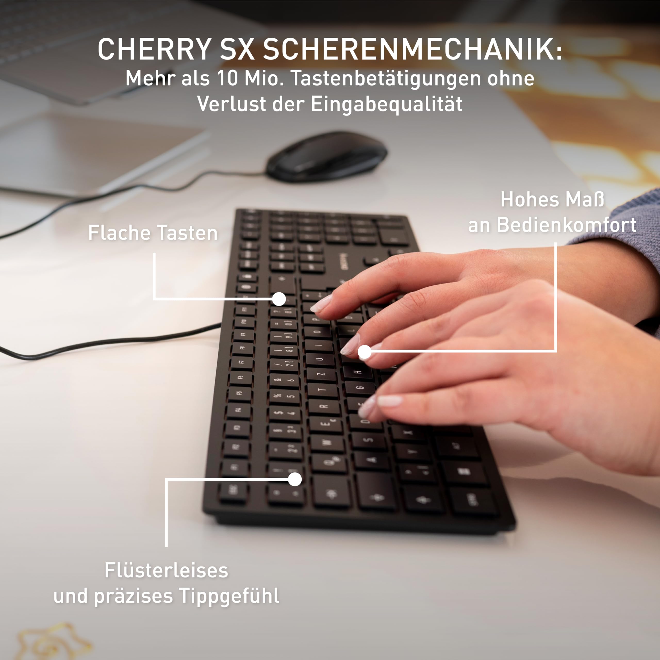 cherry-kc-6000-slim-tastatur-usb-qwertz-schwarz-kabel image 4