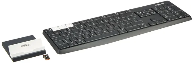 logitech-k375s-tastatur-mit-halterung-graphit-kabellos-multi-device image 1