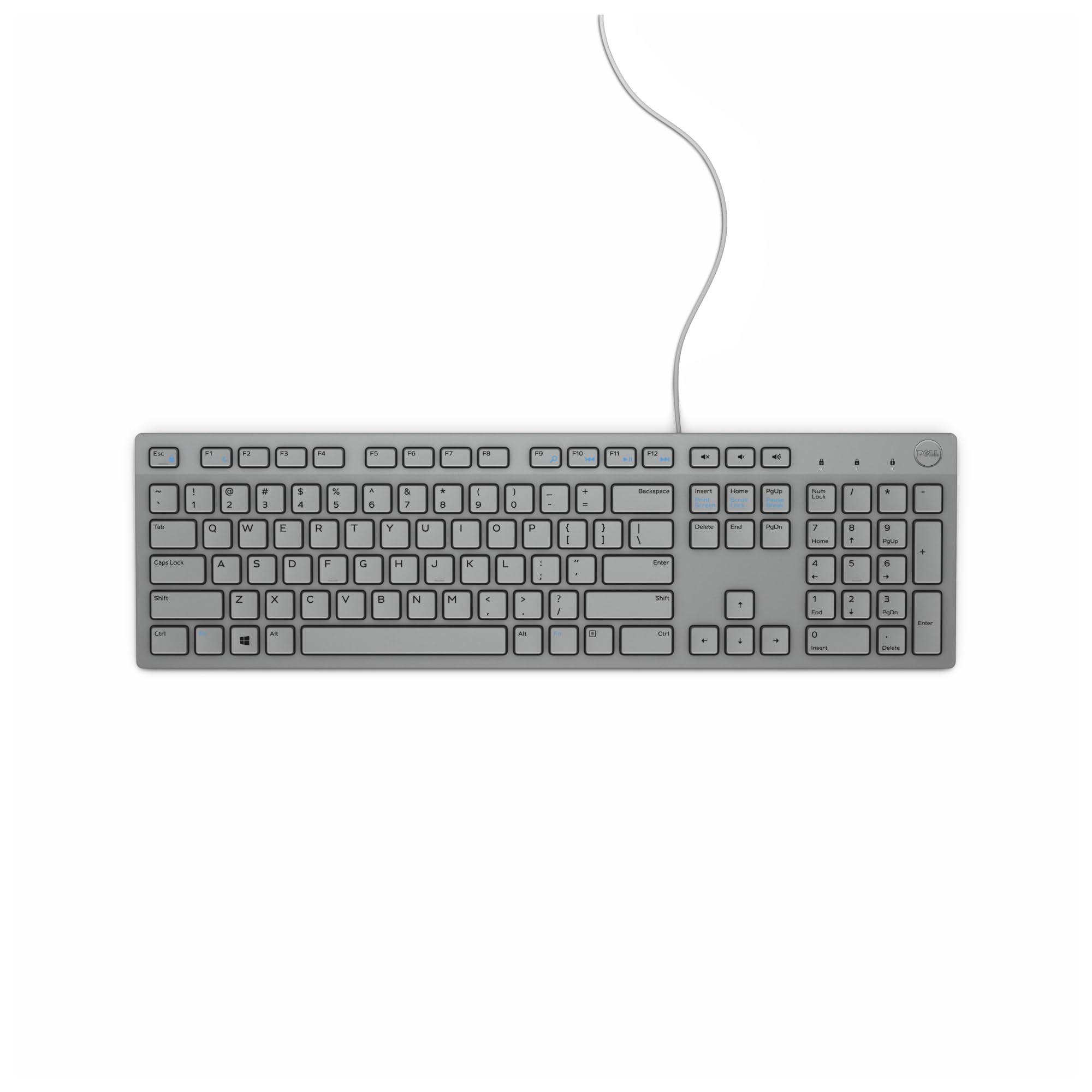 dell-kb216-tastatur-qwertz-grau-kabel-multimedia image 1