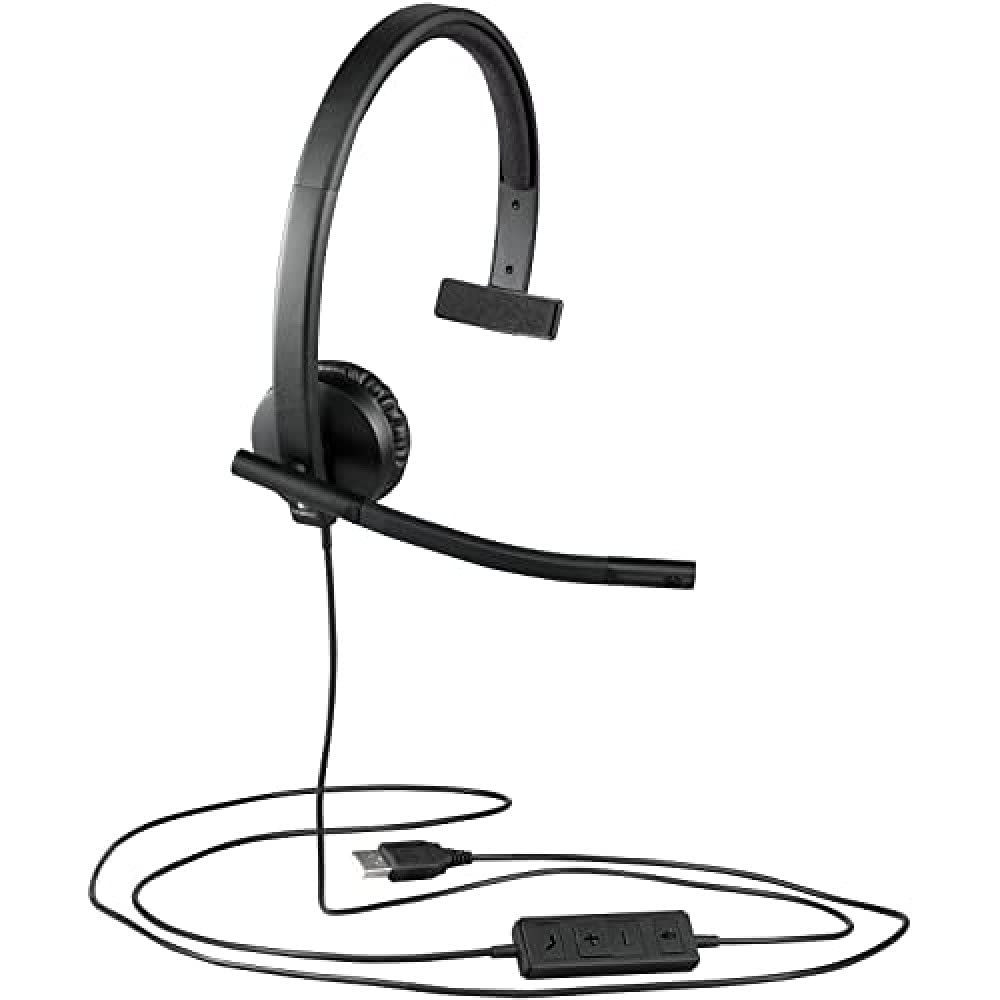 logitech-h570e-usb-headset-mono-mit-mikrofon-business image 2