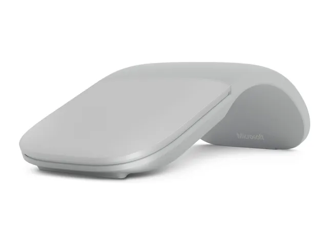 microsoft-surface-arc-mouse-bluetooth-platin-flach image 1