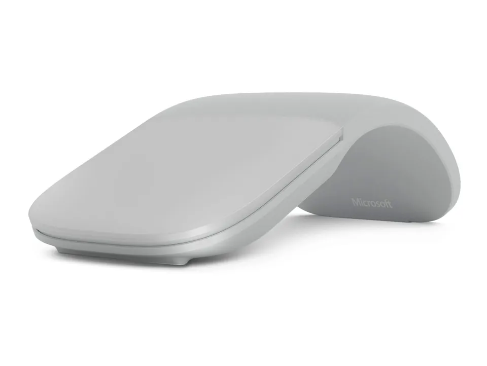 microsoft-surface-arc-mouse-bluetooth-platin-flach image 1