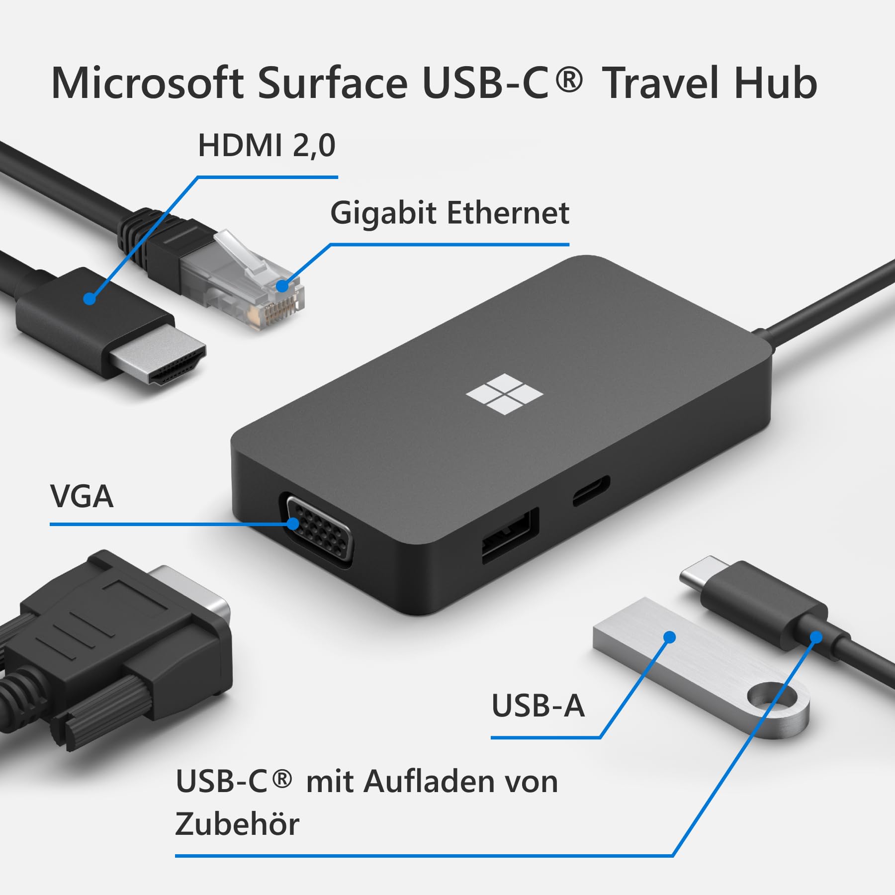 microsoft-surface-usb-c-travel-hub-5-in-1-dockingstation-mit-hdmi image 6