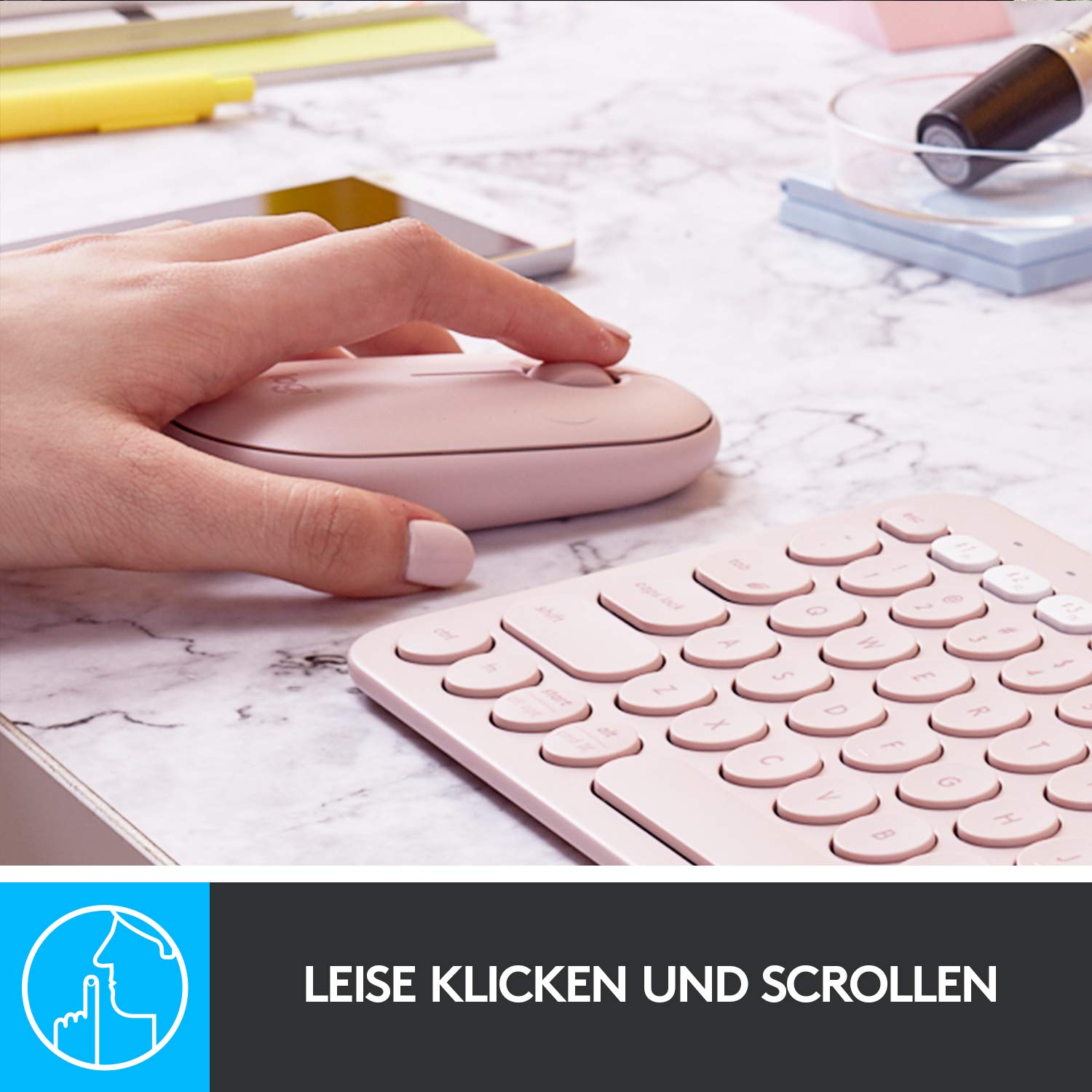 logitech-pebble-m350-funkmaus-rosa-leise-bluetooth image 4