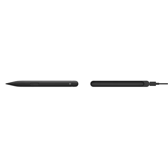 microsoft-surface-slim-pen-2-stift-schwarz-mit-ladeschale image 1
