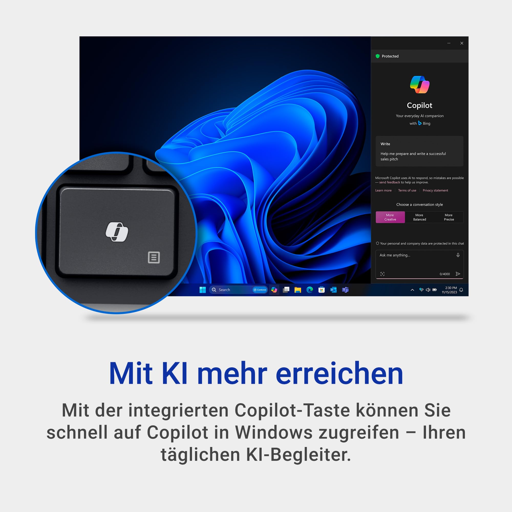 dell-km555-tastatur-maus-set-qwertz-kabellos-leise image 8
