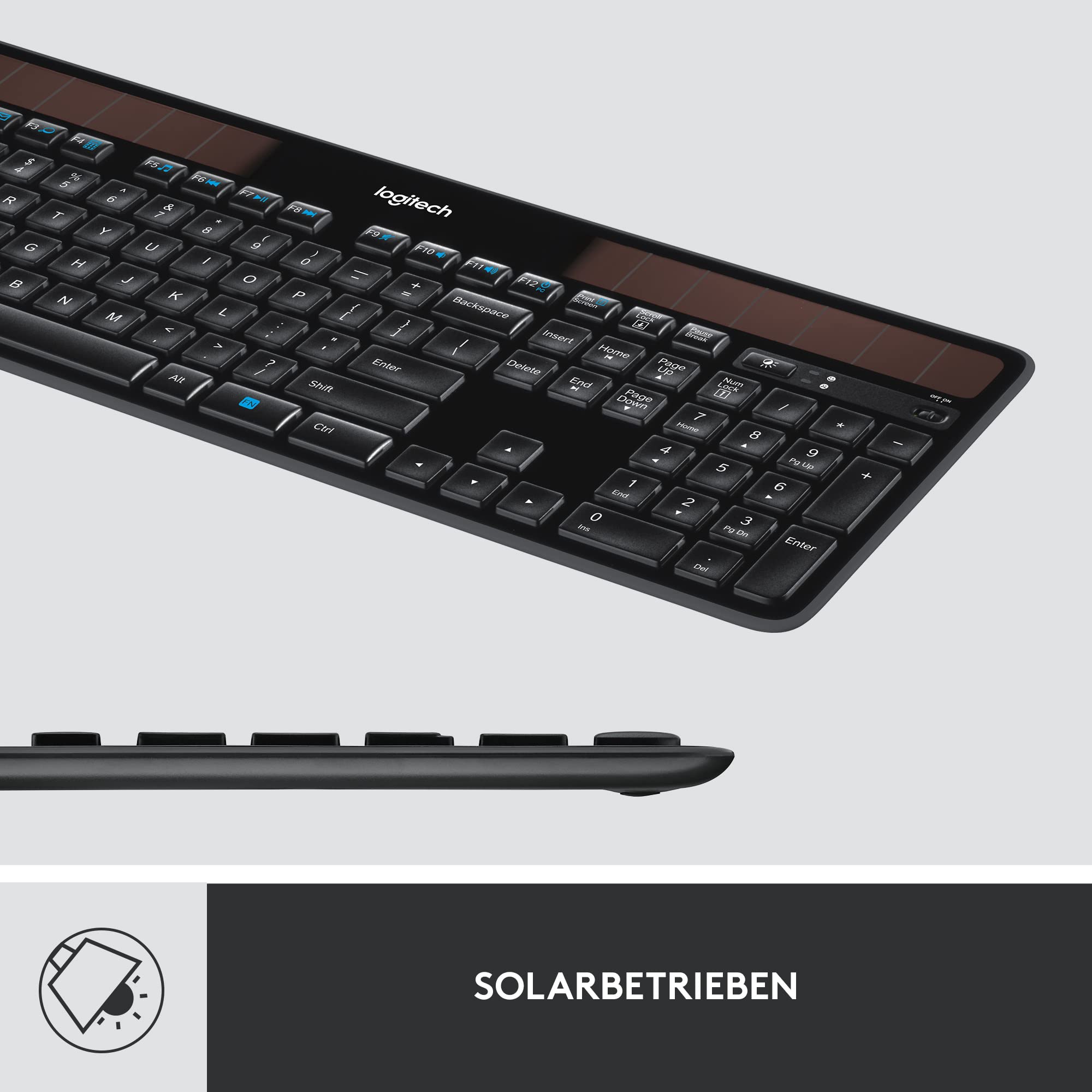 logitech-k750-solar-tastatur-kabellos-schwarz-qwertz image 3
