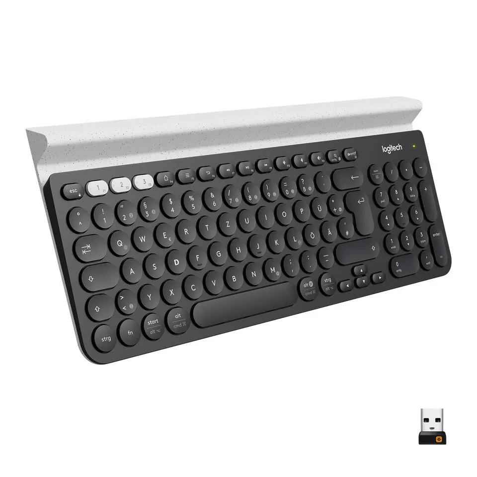 logitech-k800-kabellose-tastatur-qwertz-beleuchtet-schwarz image 1
