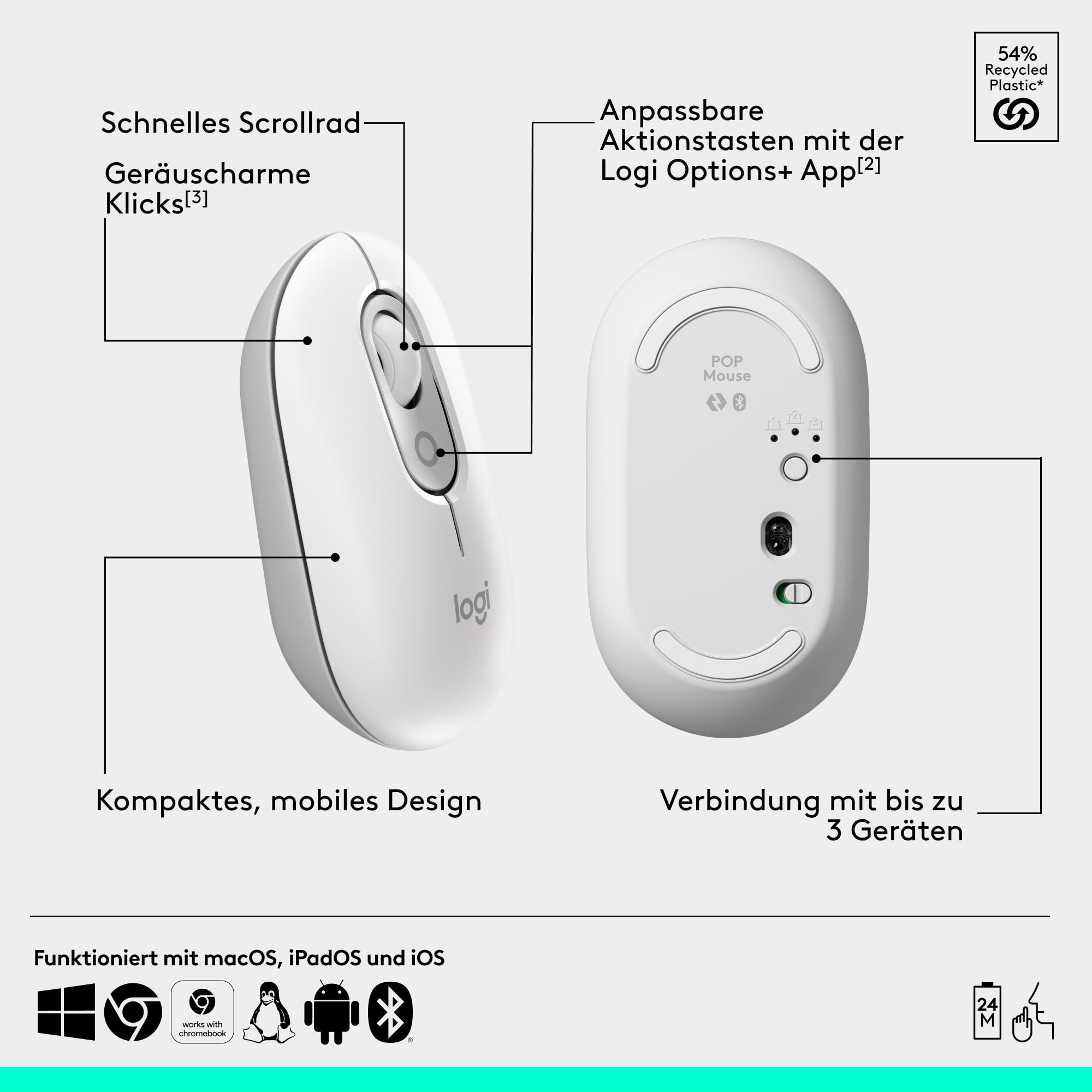 logitech-pop-mouse-bluetooth-maus-wei-leise-kompakt image 6