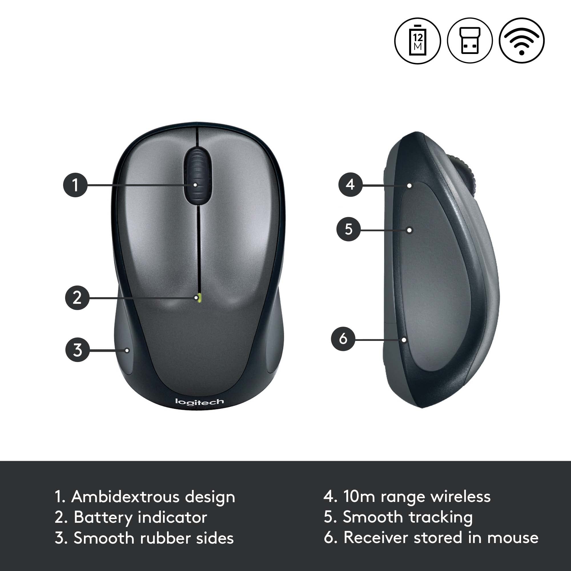 logitech-m235-maus-kabellos-grau-250-kompakt image 6