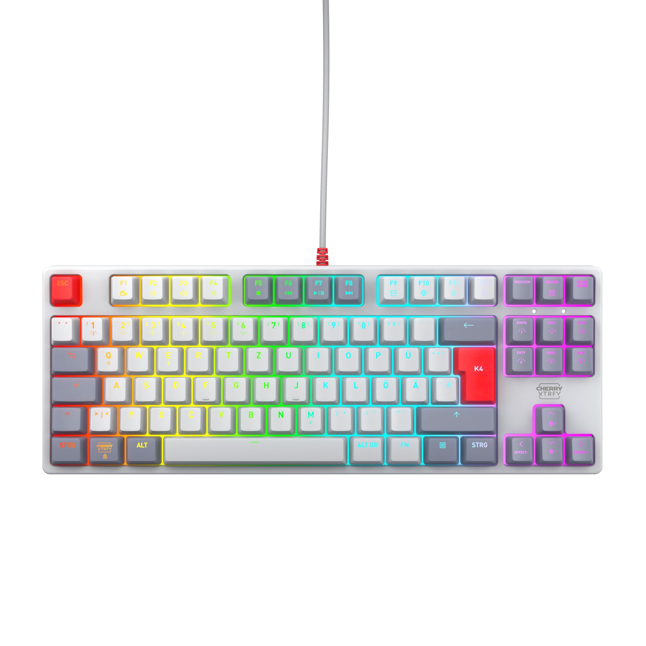 cherry-xtrfy-k4v2-tkl-gaming-tastatur-wei-qwertz-rgb image 8