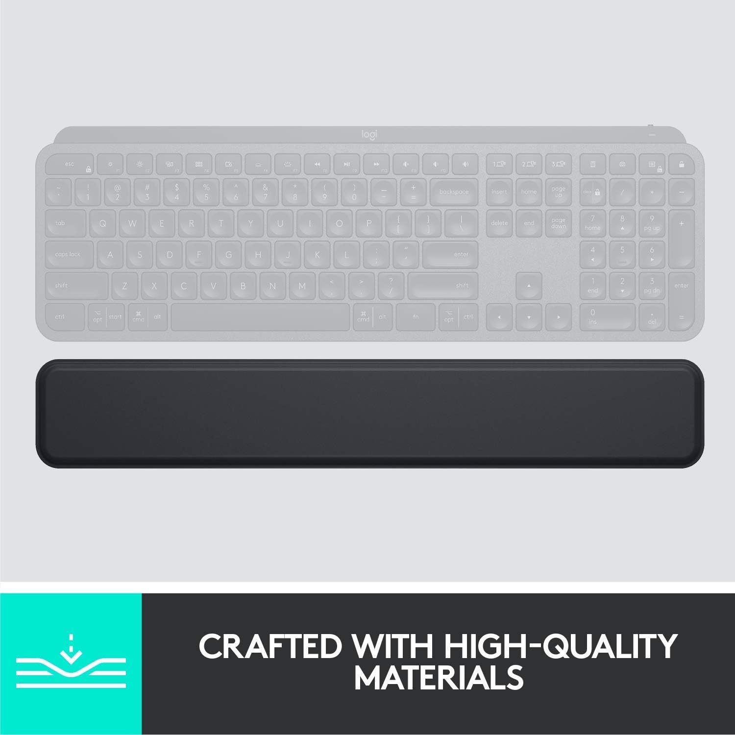 logitech-mx-palm-rest-handballenauflage-graphit-f-r-mx-keys image 7