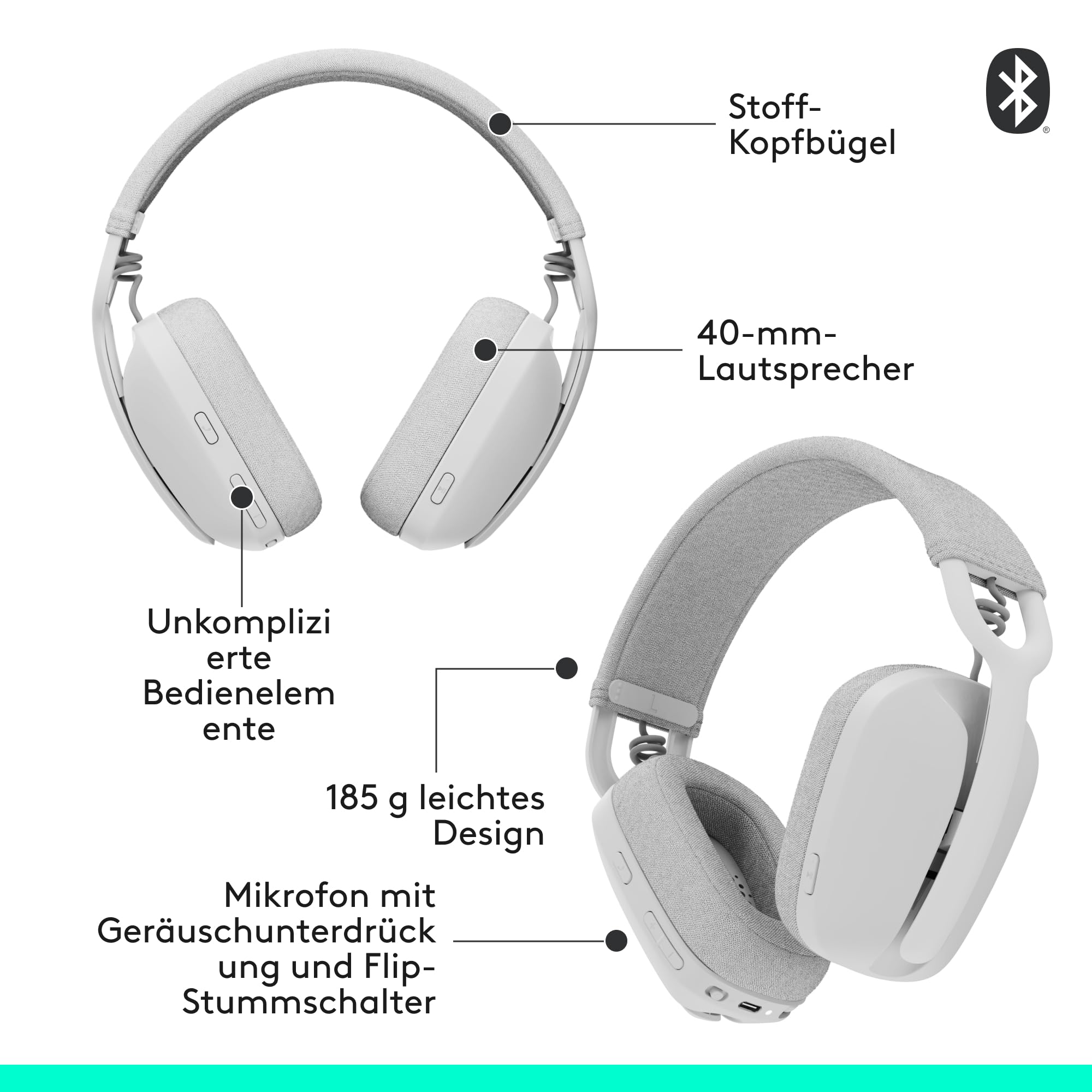 logitech-zone-vibe-100-bluetooth-headset-wei-mit-mikrofon image 8