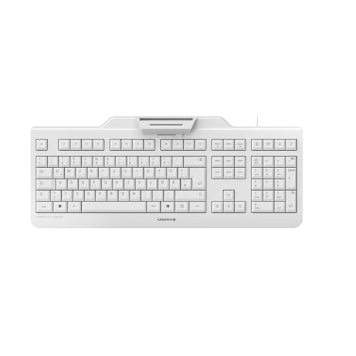 cherry-kc-1000-sc-tastatur-qwertz-wei-grau-smartcard image 8