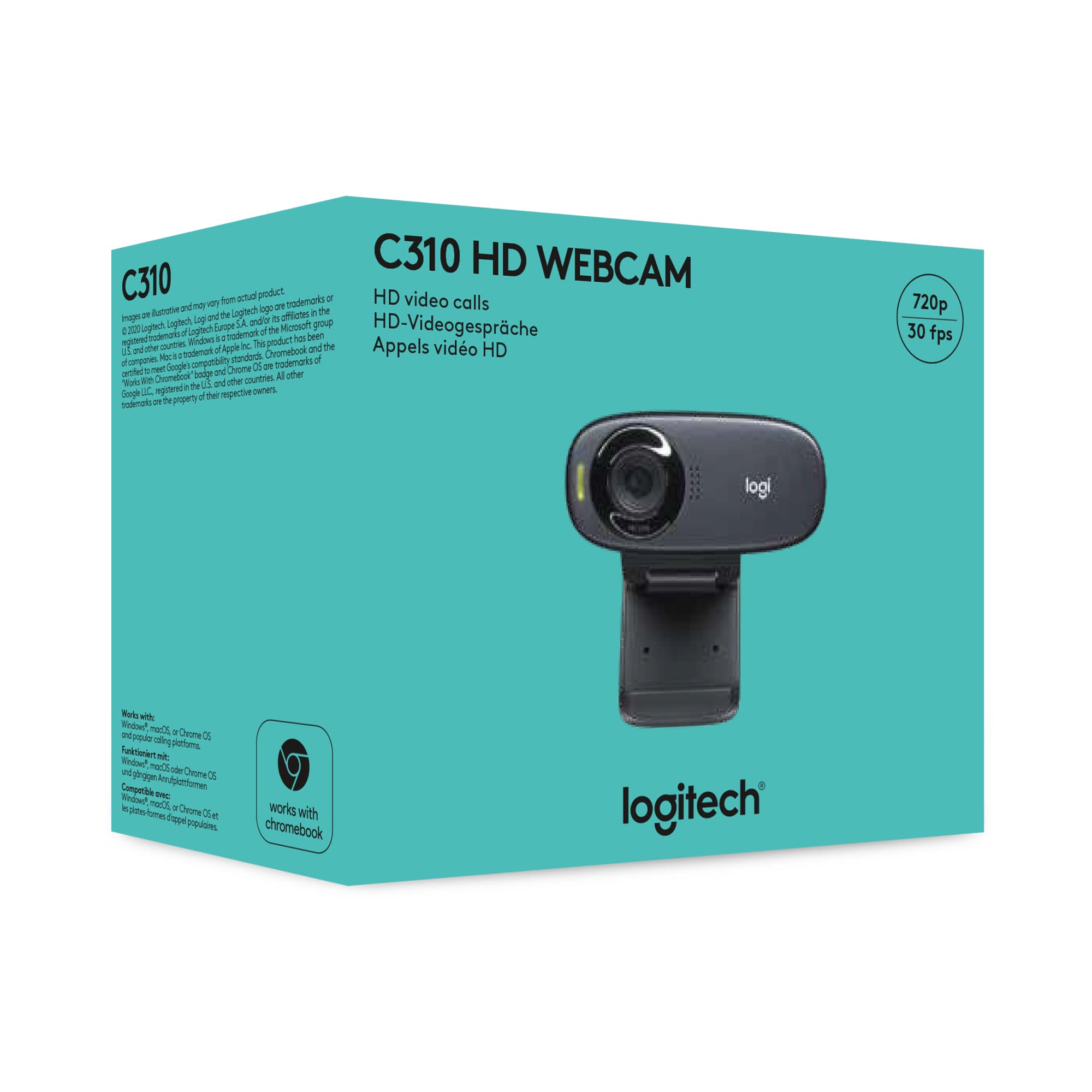 logitech-c310-hd-webcam-720p-mit-mikrofon image 8
