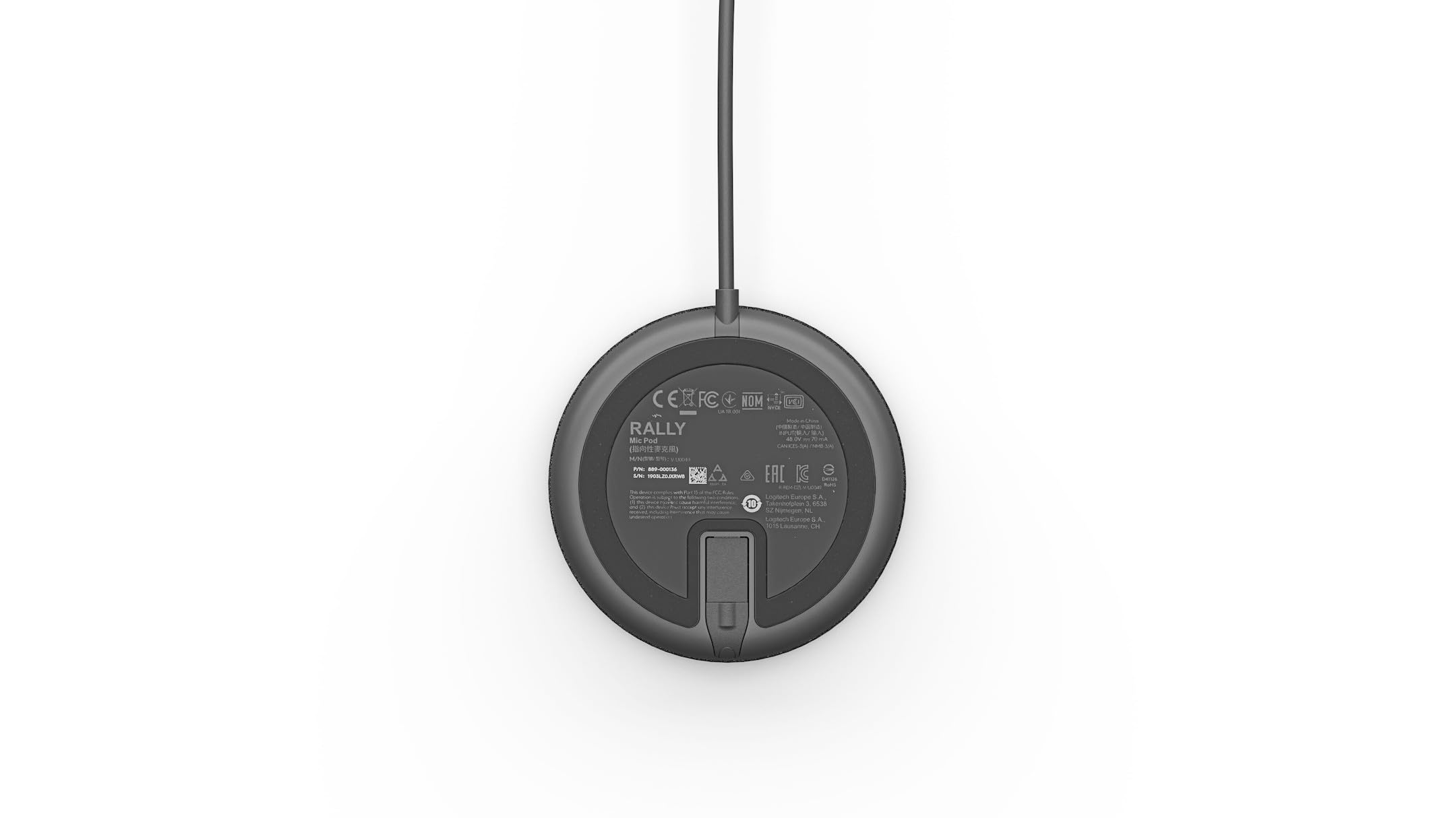 logitech-rally-mic-pod-mikrofon-schwarz-konferenz image 4