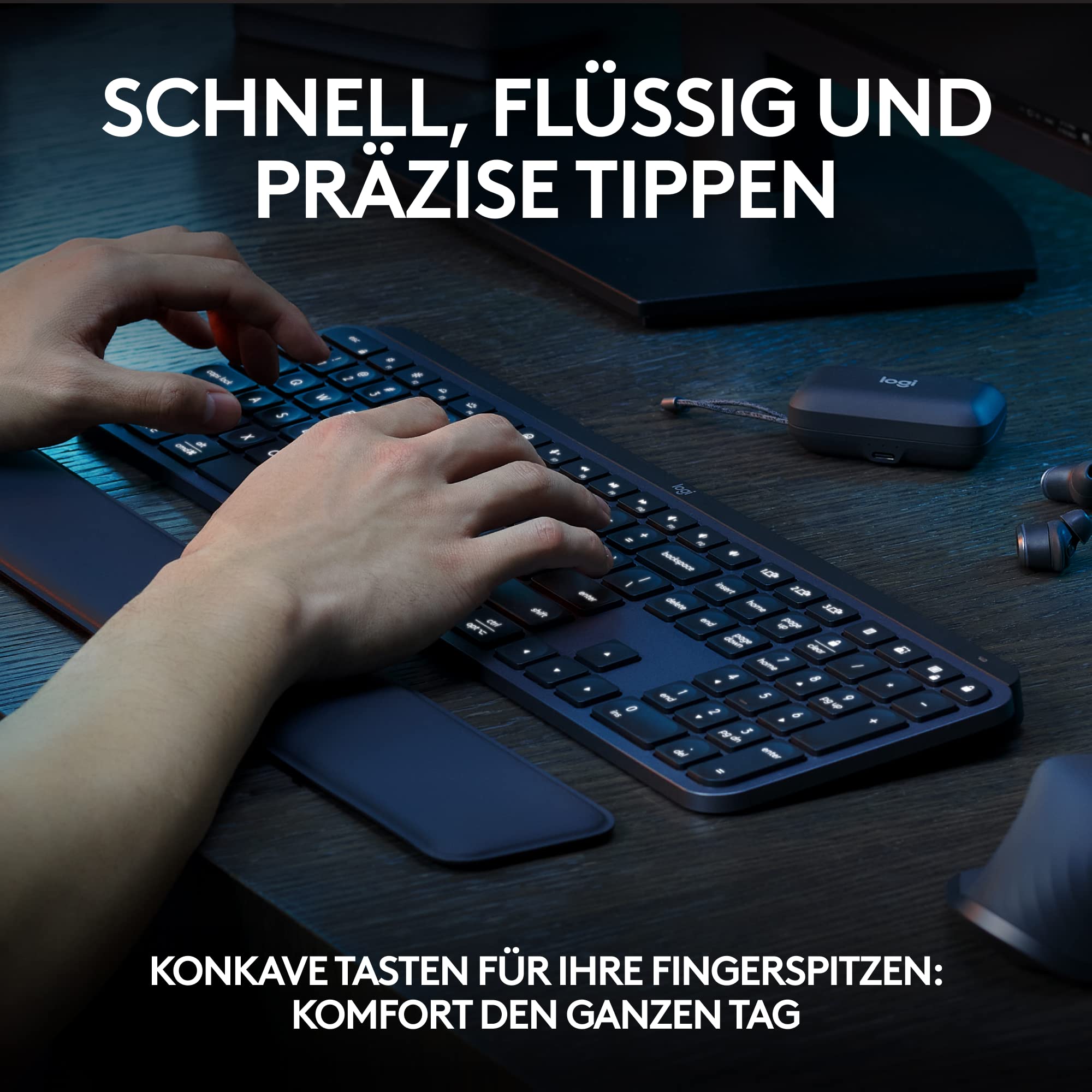logitech-mx-keys-plus-funktastatur-graphit-beleuchtet image 2