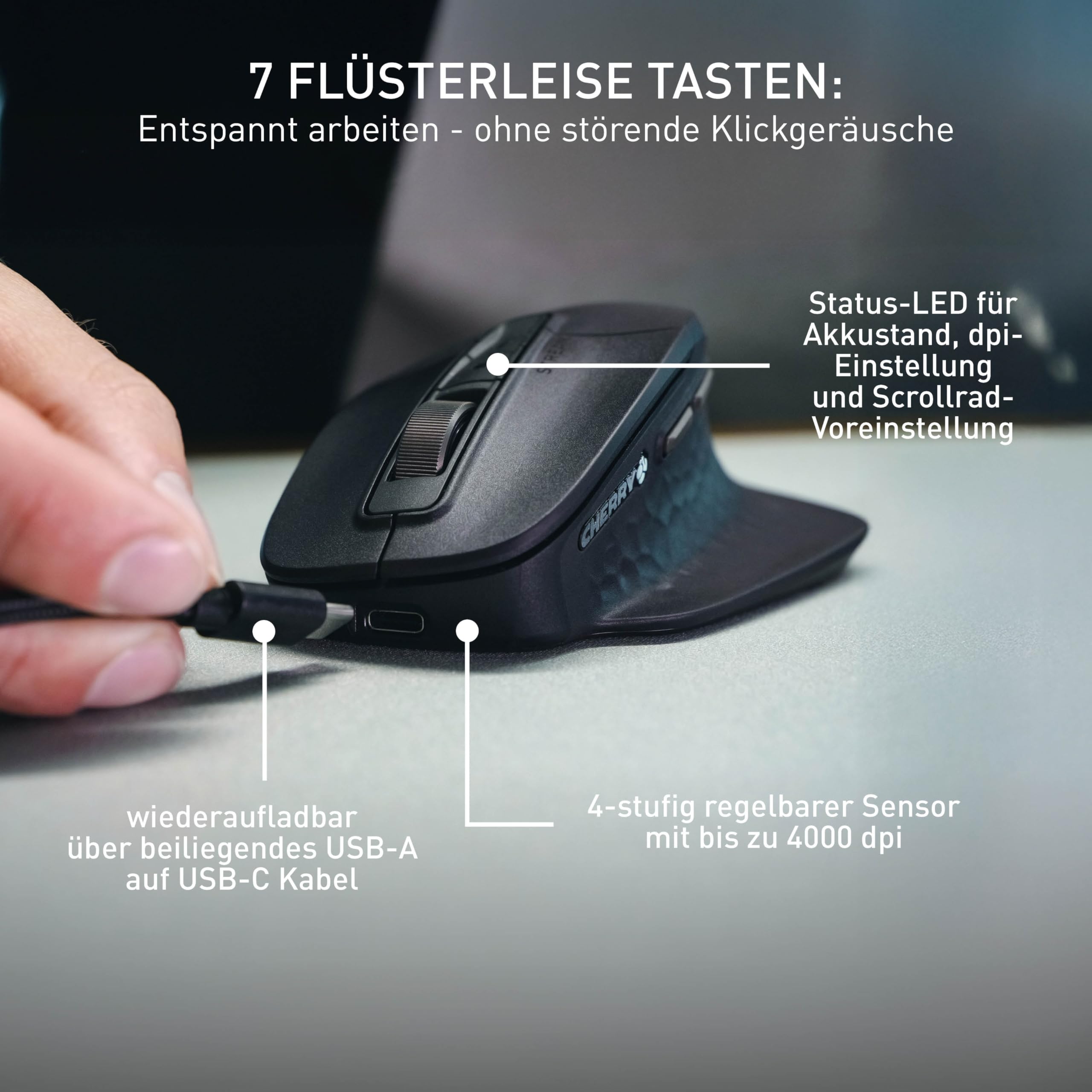 cherry-stream-mouse-ultimate-funkmaus-schwarz-4000dpi image 6