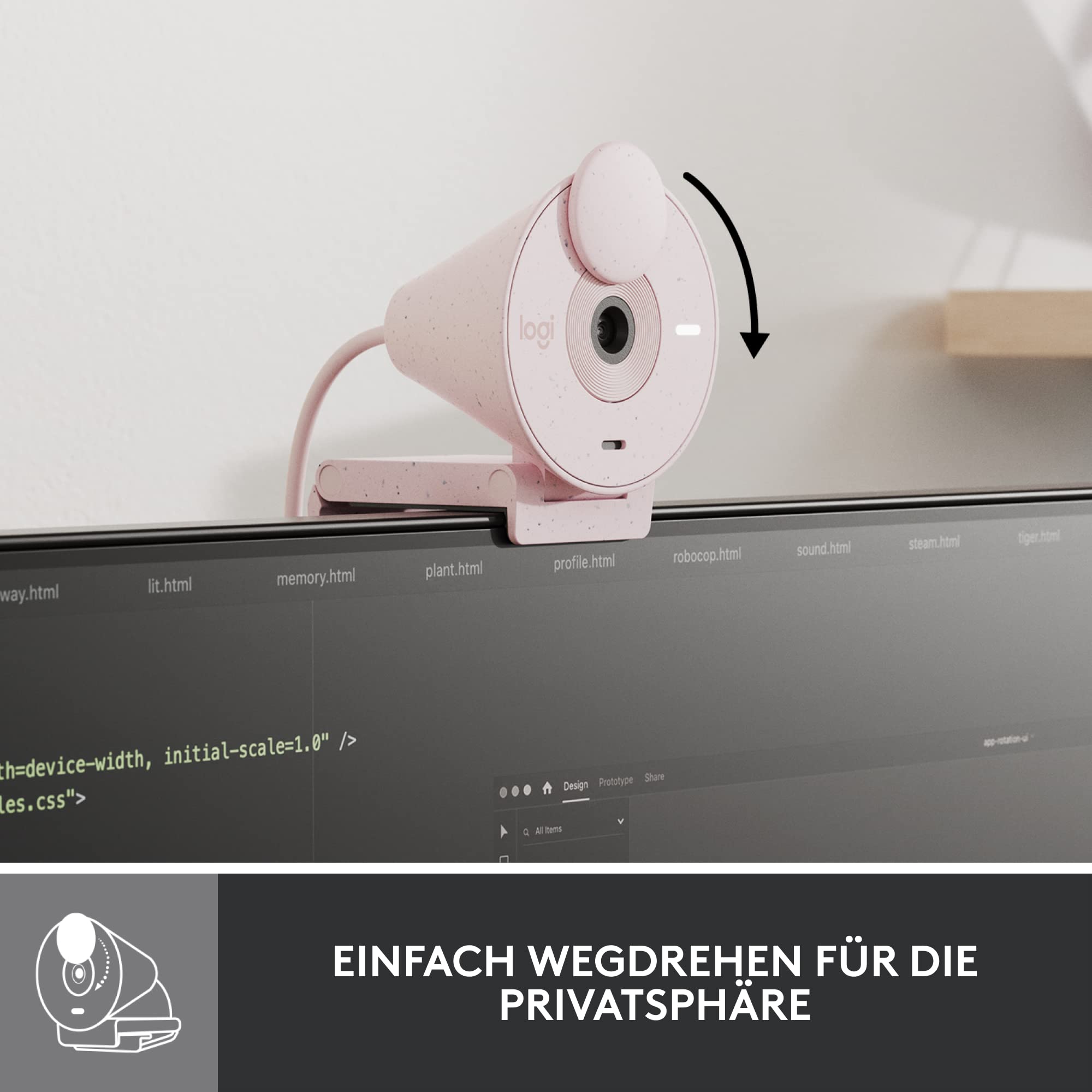 logitech-brio-300-full-hd-webcam-rosa-mit-sichtschutz image 7