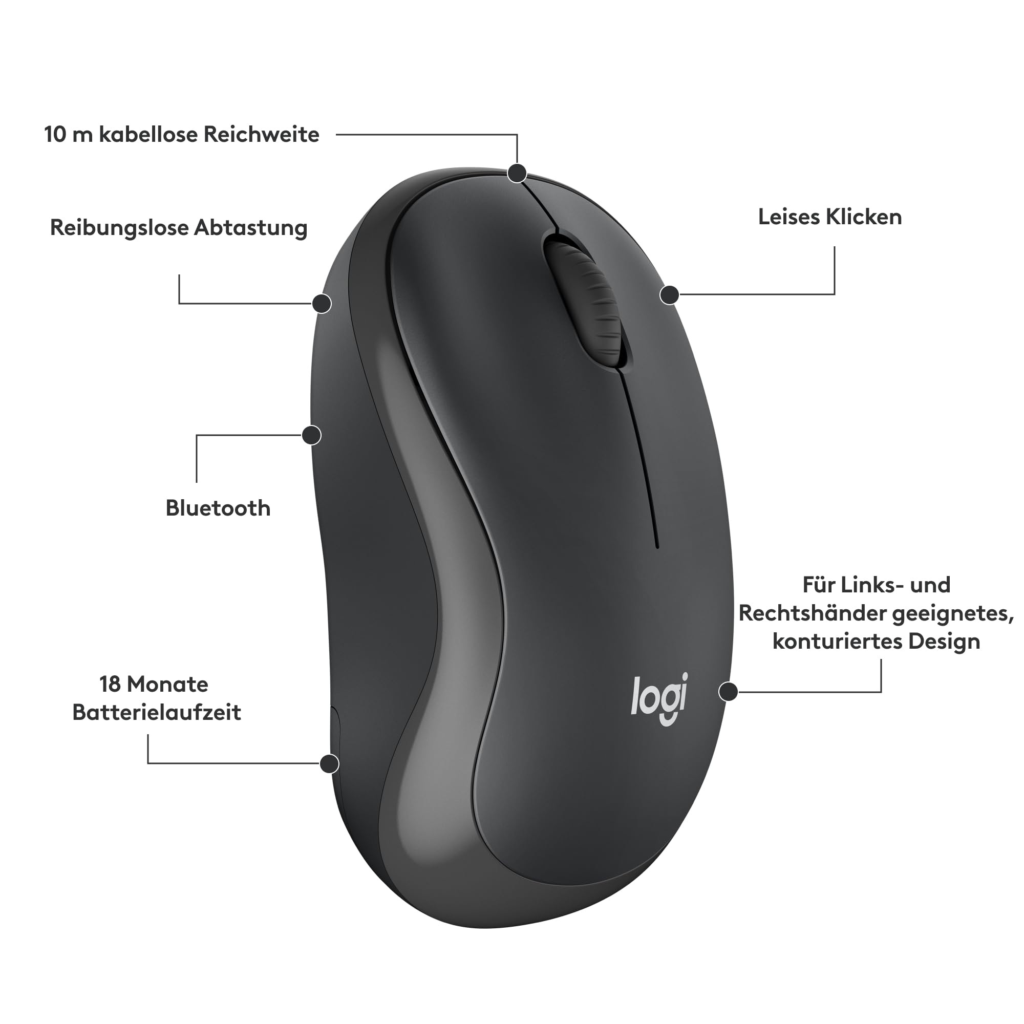 logitech-m240-silent-bluetooth-maus-graphit-leise image 8