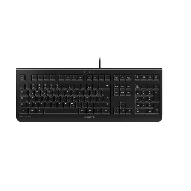 cherry-kc-1000-tastatur-kabelgebunden-qwertz-schwarz image 1