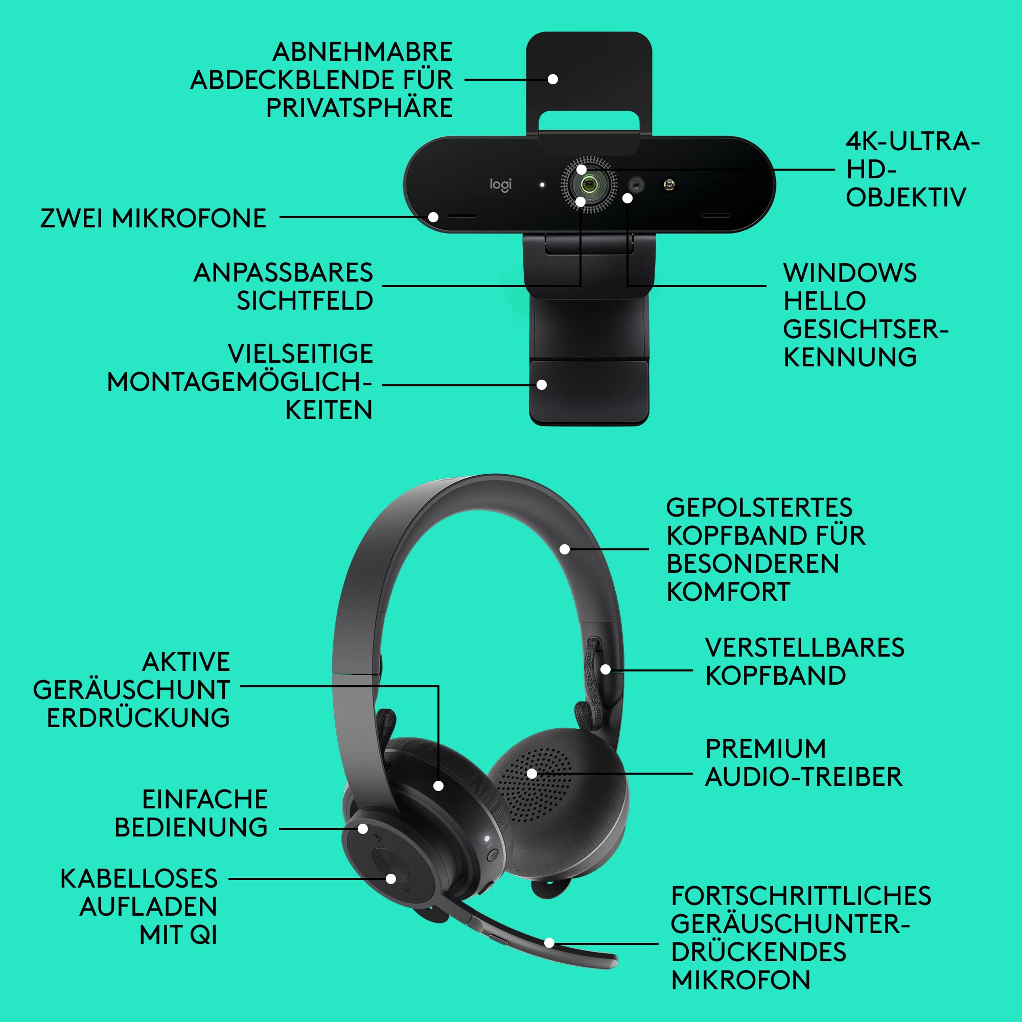 logitech-litra-glow-led-licht-brio-4k-webcam-set image 6